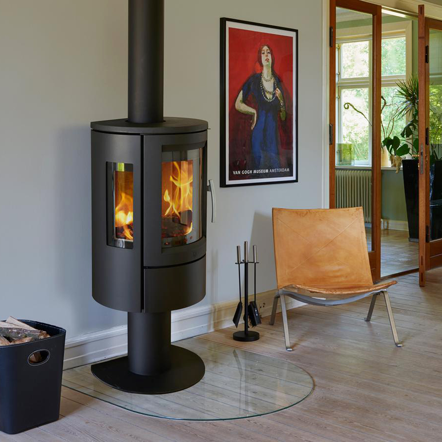 Varde Ovne Nice Air Kaminofen Stahl Schwarz Varde Ovne Nice Air Kaminofen Stahl Schwarz