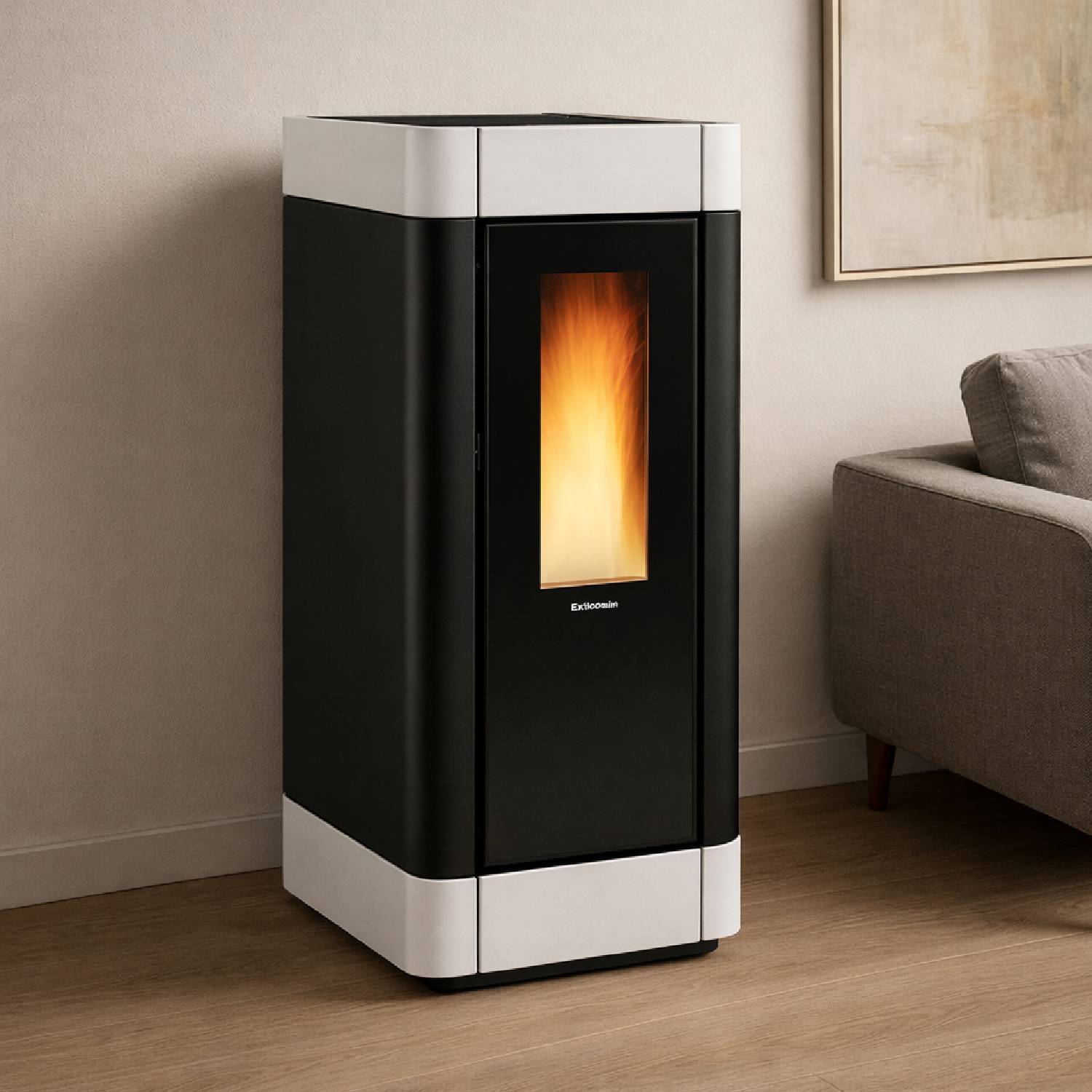 Extraflame SINFONY - Weiss Pelletofen EVOLUTION LINE