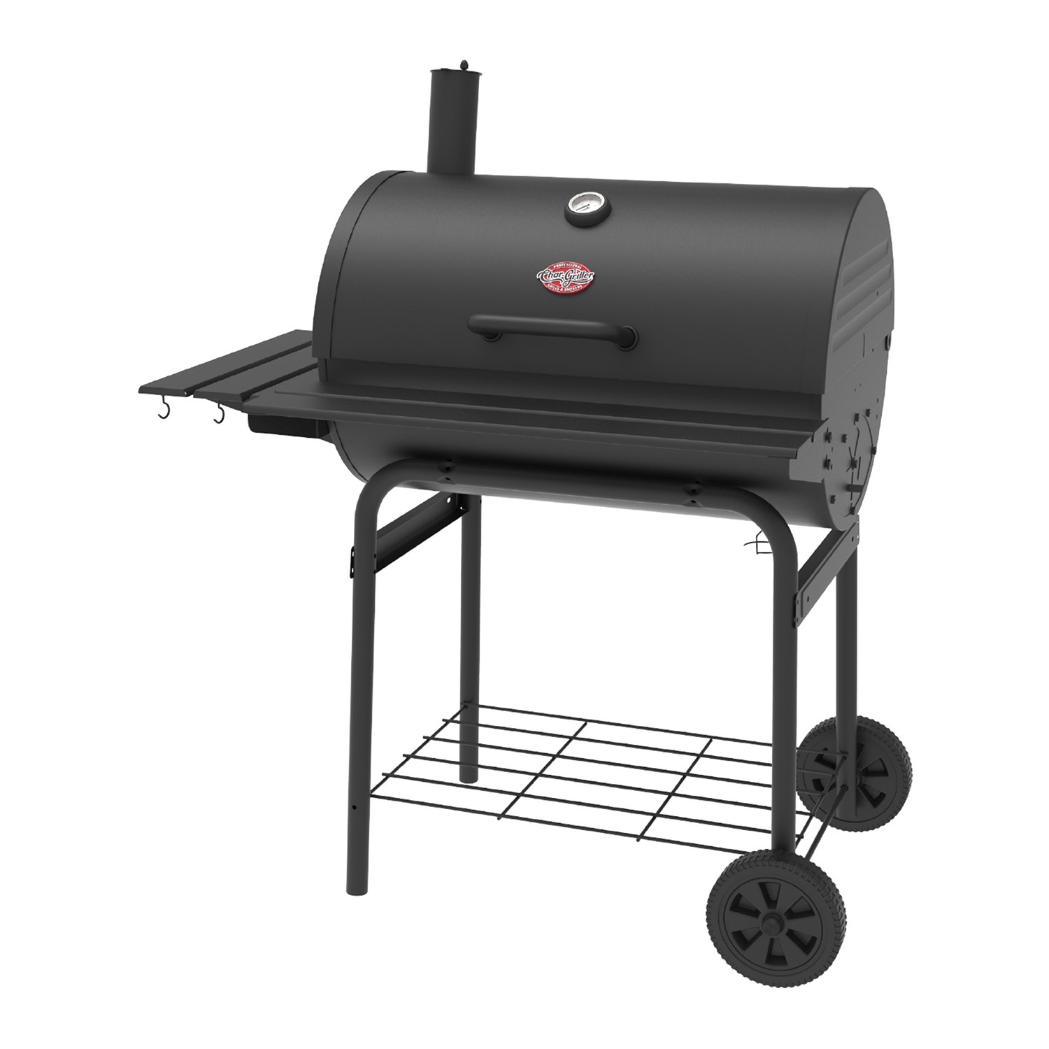 Char-griller - Pro Deluxe Charcoal Barrel Grill