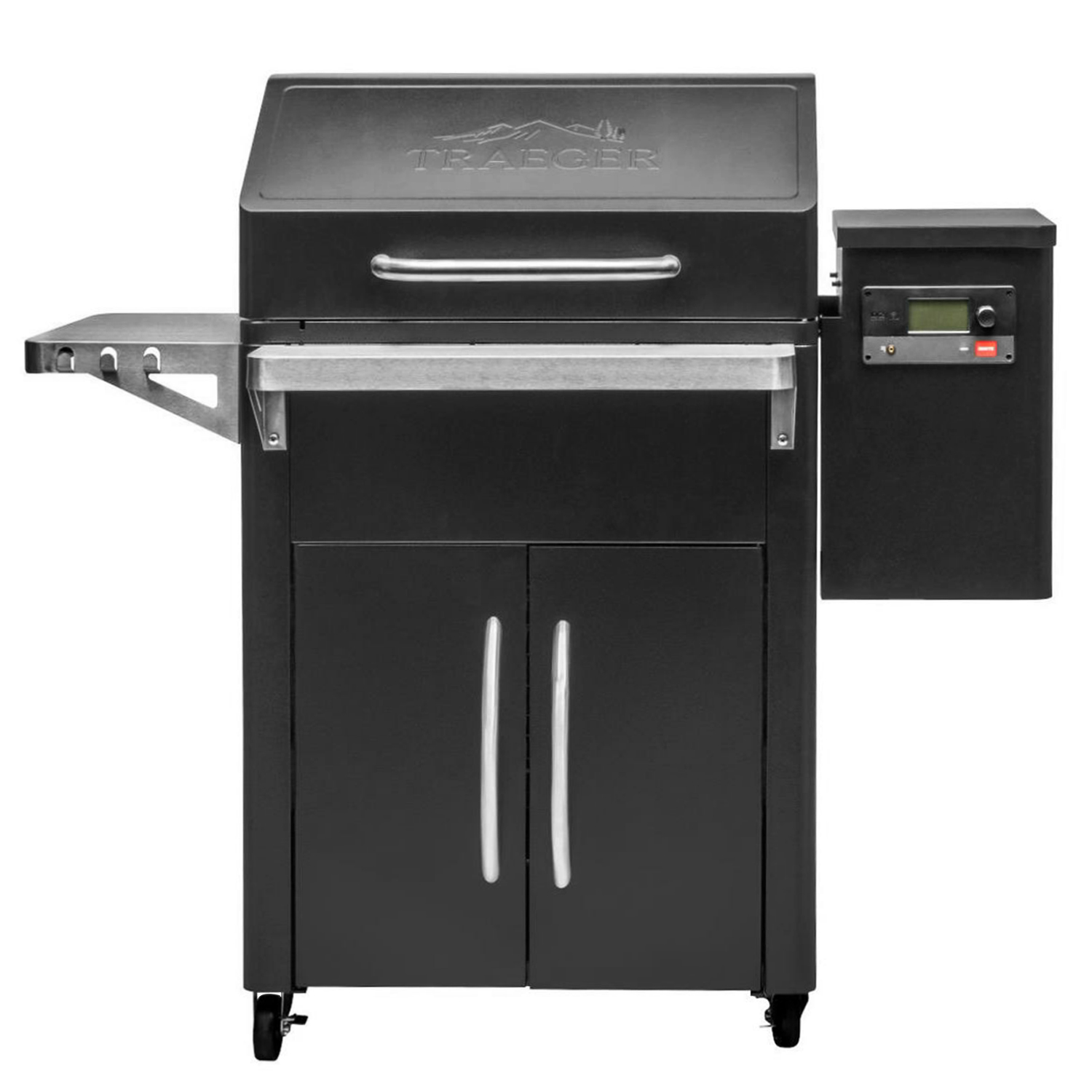 Traeger Silverton 620 Pelletgrill inkl. Abdeckhaube und Set Ablaufbleche