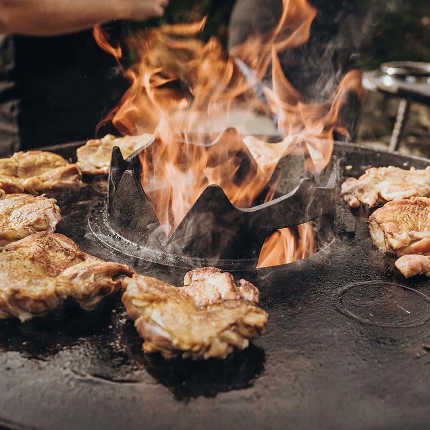 Moesta Wok Krone für BBQ Disk