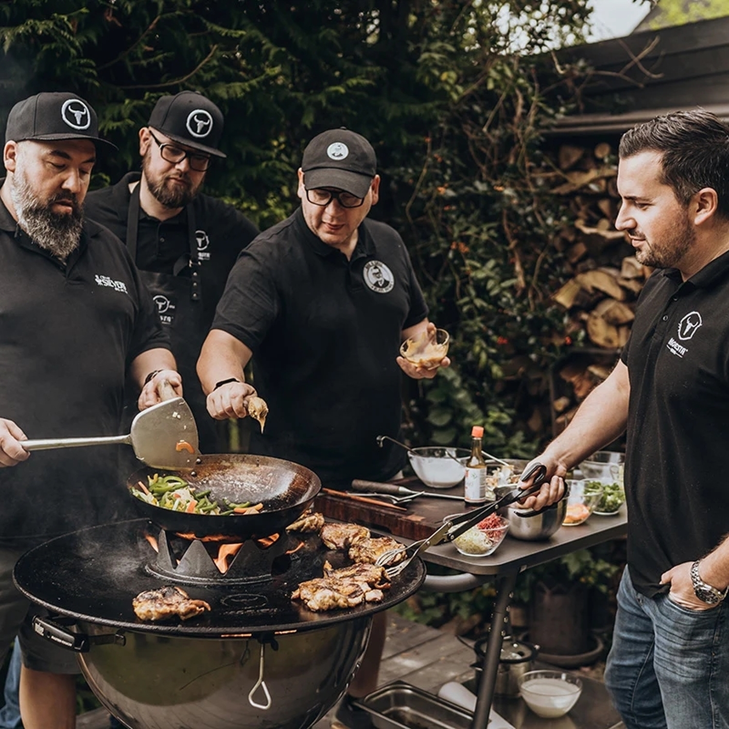 Moesta Wok Krone für BBQ Disk