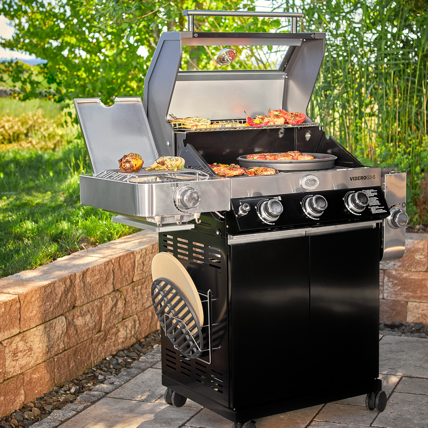 RÖSLE Vario-Halter für Grilleinsätze