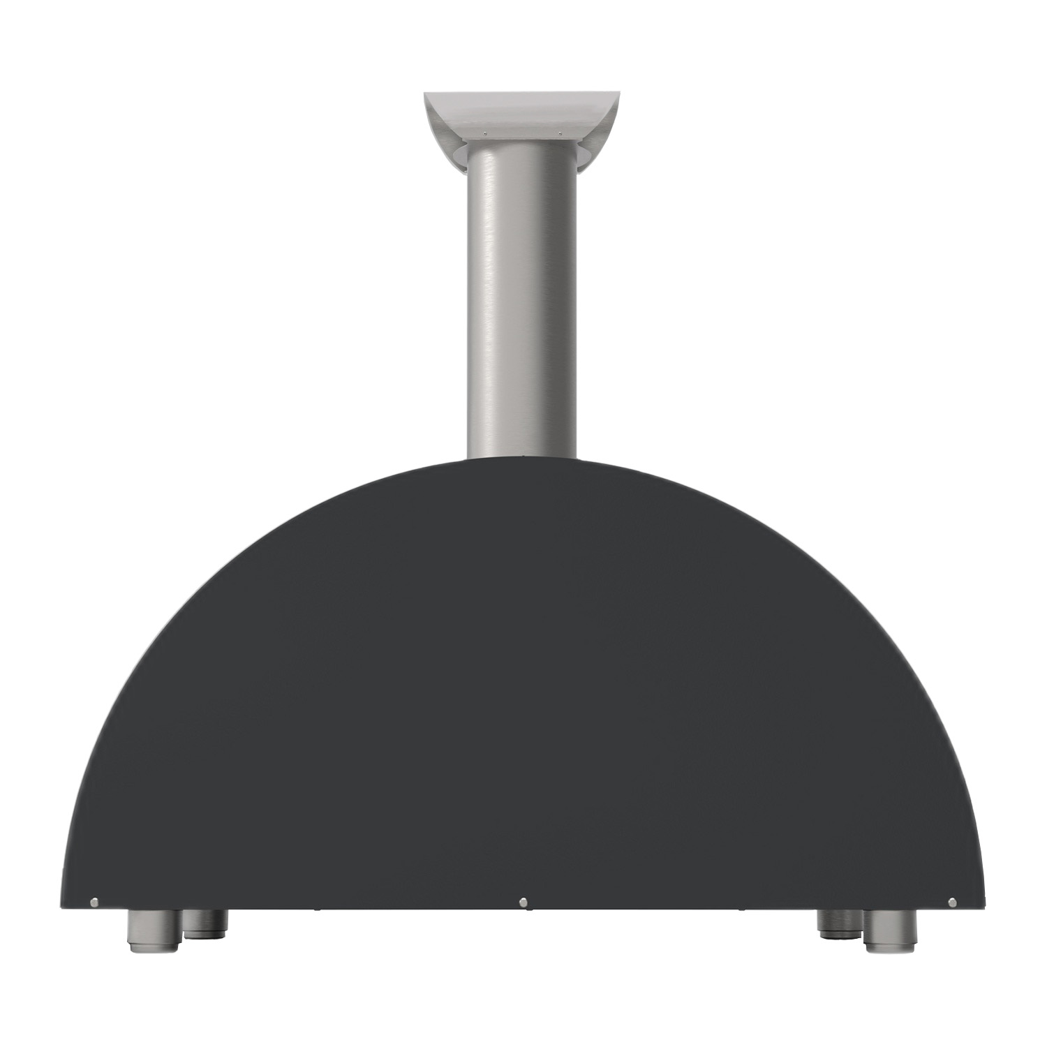 Alfa Moderno 3 Pizze Pizzaofen Holz Schiefer Grau