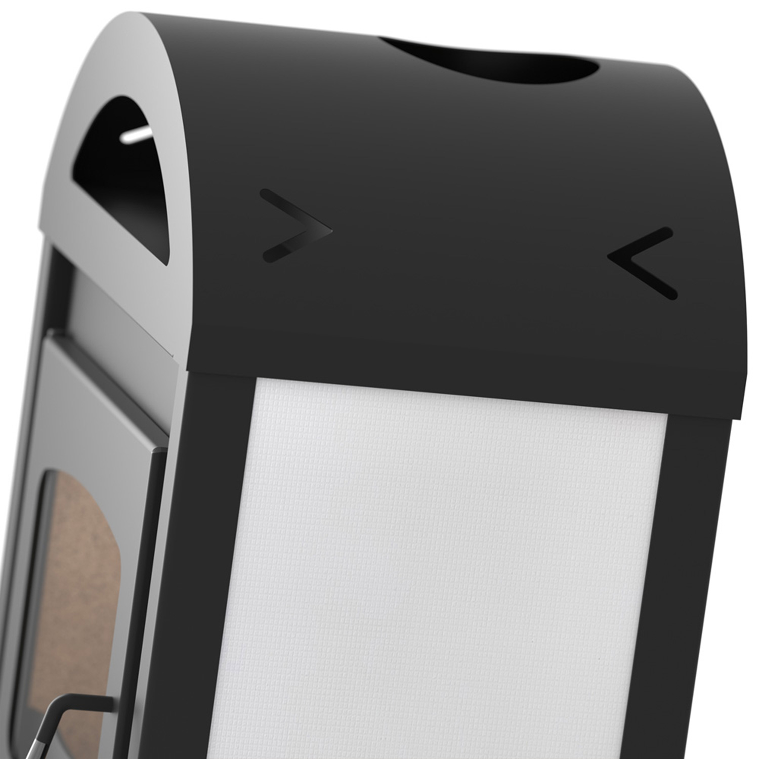 HS Flamingo MELAND Kaminofen White HS Flamingo MELAND Kaminofen White