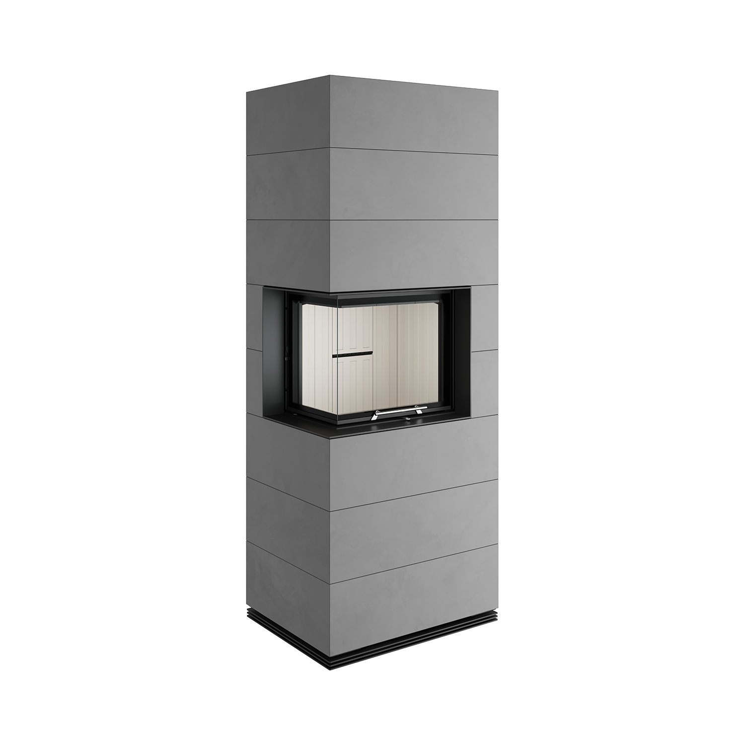 Spartherm SIM Varia 2L-55h Kaminbausatz RLA Feinbeton gespachtelt 3/3