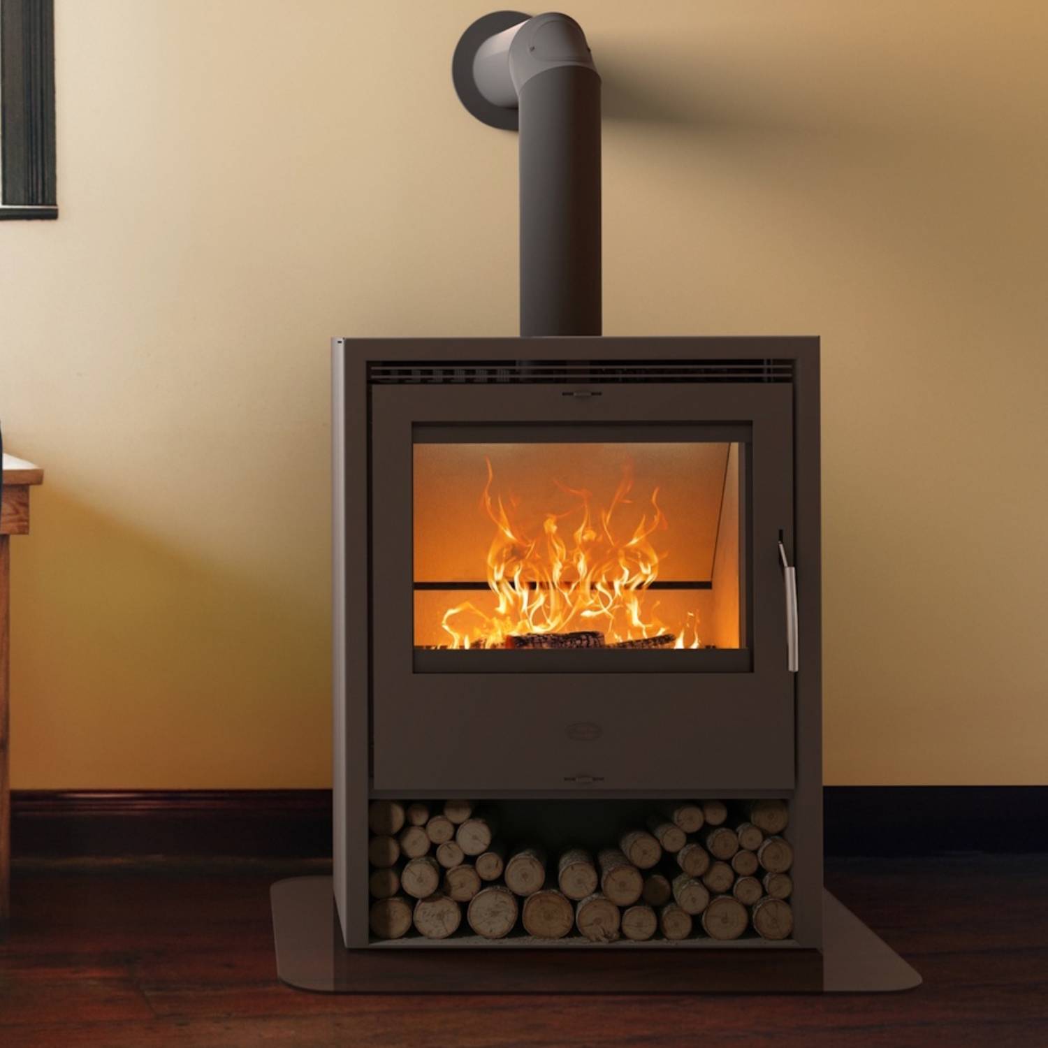 Fireplace Fermata Kaminofen Stahl