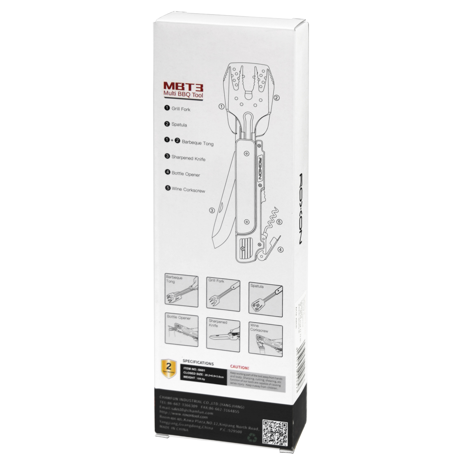 Roxon BBQ Multitool 6-in-1