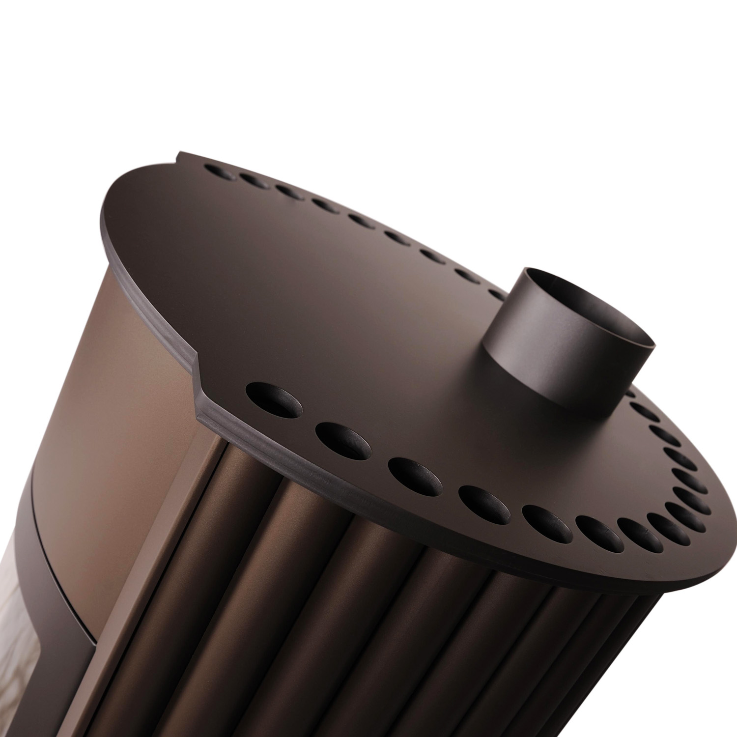 Warmluftofen Masterflamme Grande II Velvety Brown