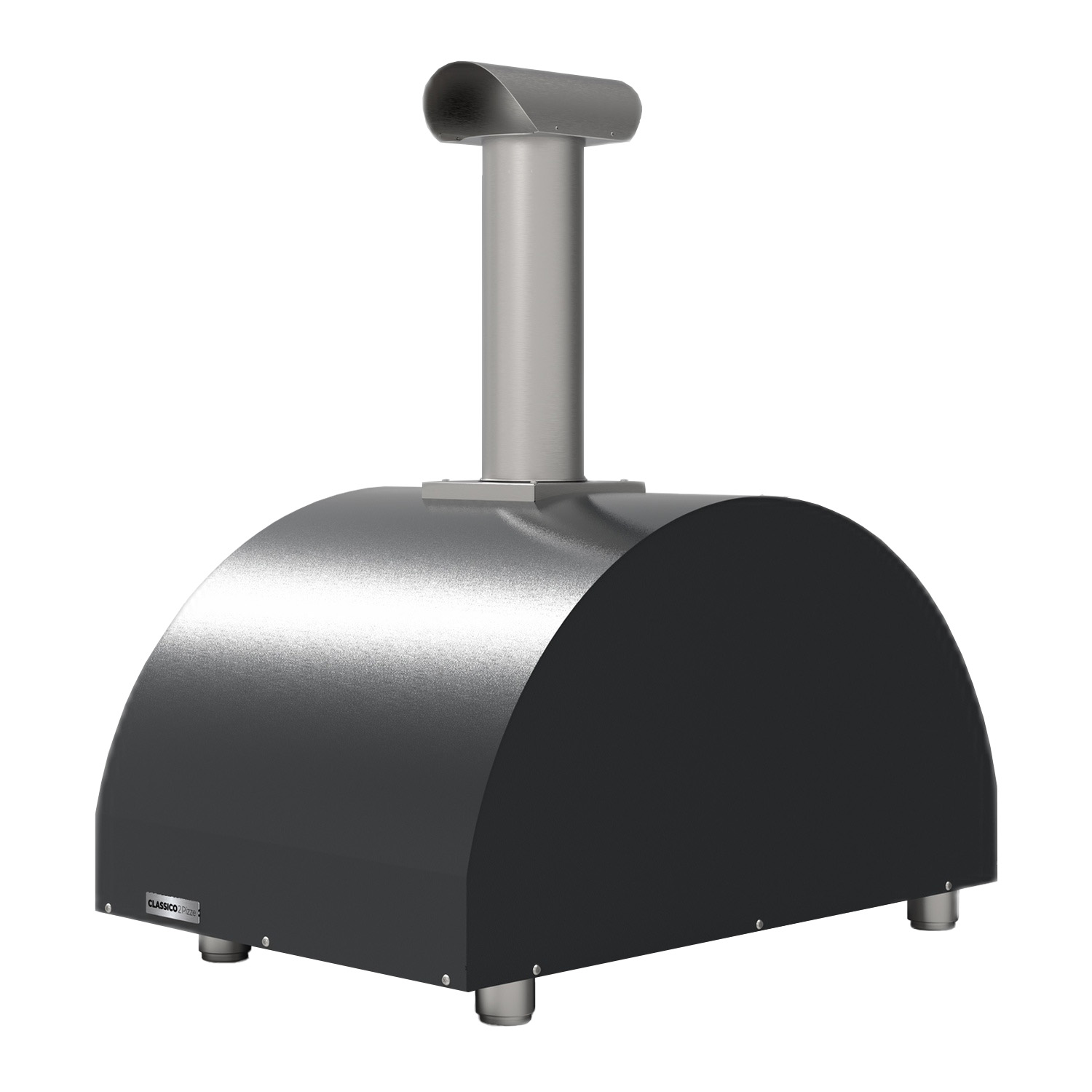 Alfa Classico 2 Pizze Pizzaofen Holz Schiefer Grau