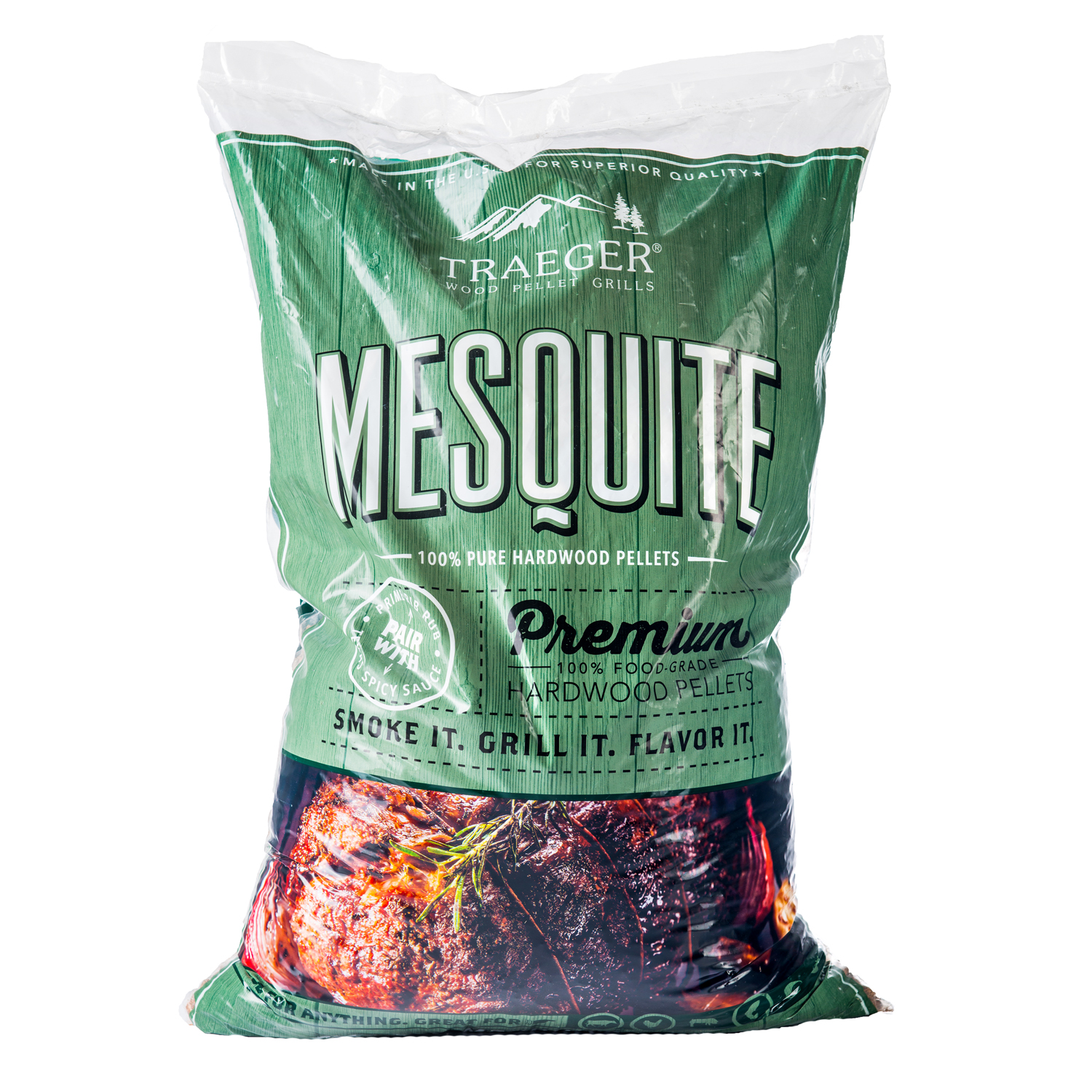 Traeger Smokey Pellets Mesquite 9 kg Traeger Smokey Pellets Mesquite 9 kg