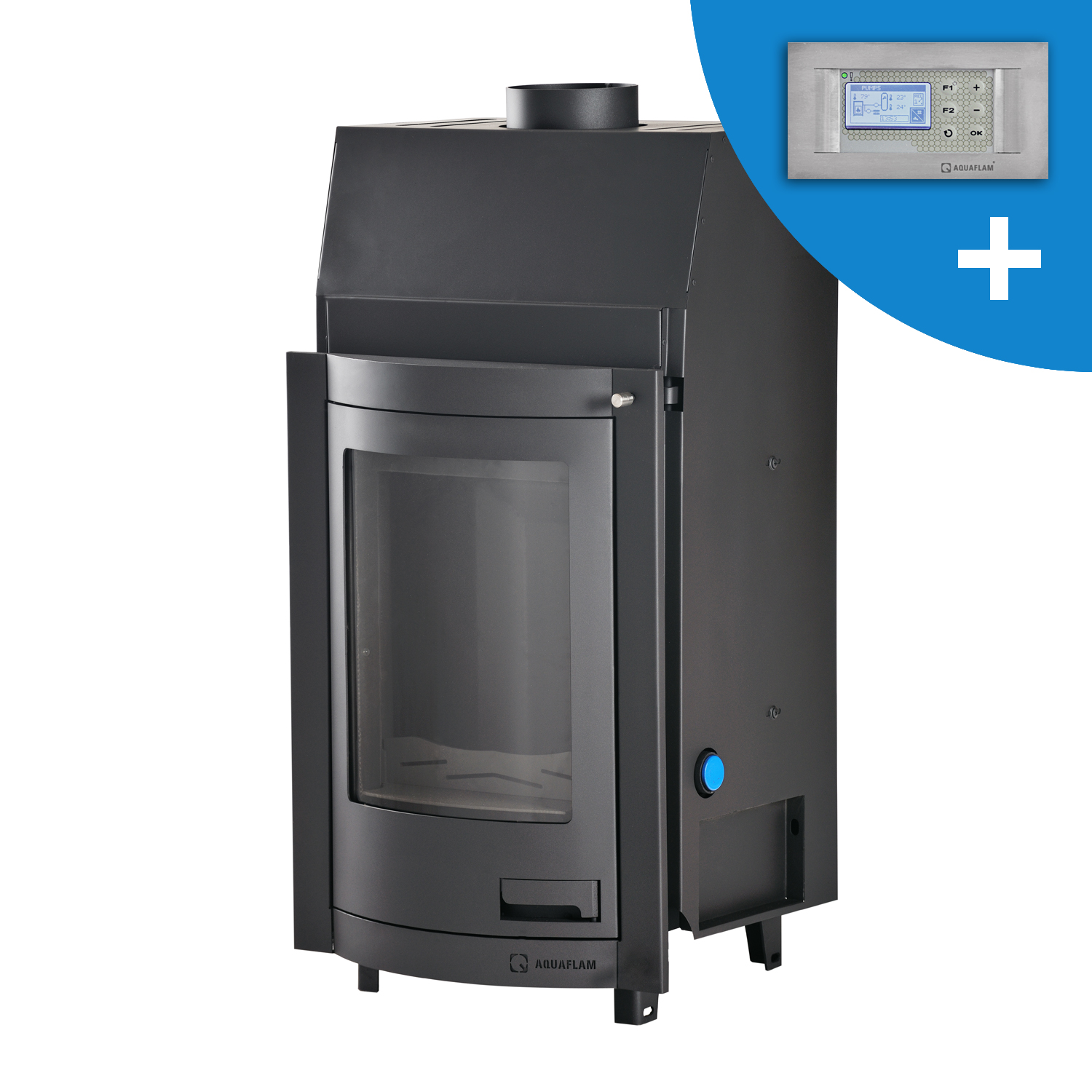 Aquaflam 12 Panorama Automatic Wasserführender Kamineinsatz Aquaflam 12 Panorama Automatic Wasserführender Kamineinsatz