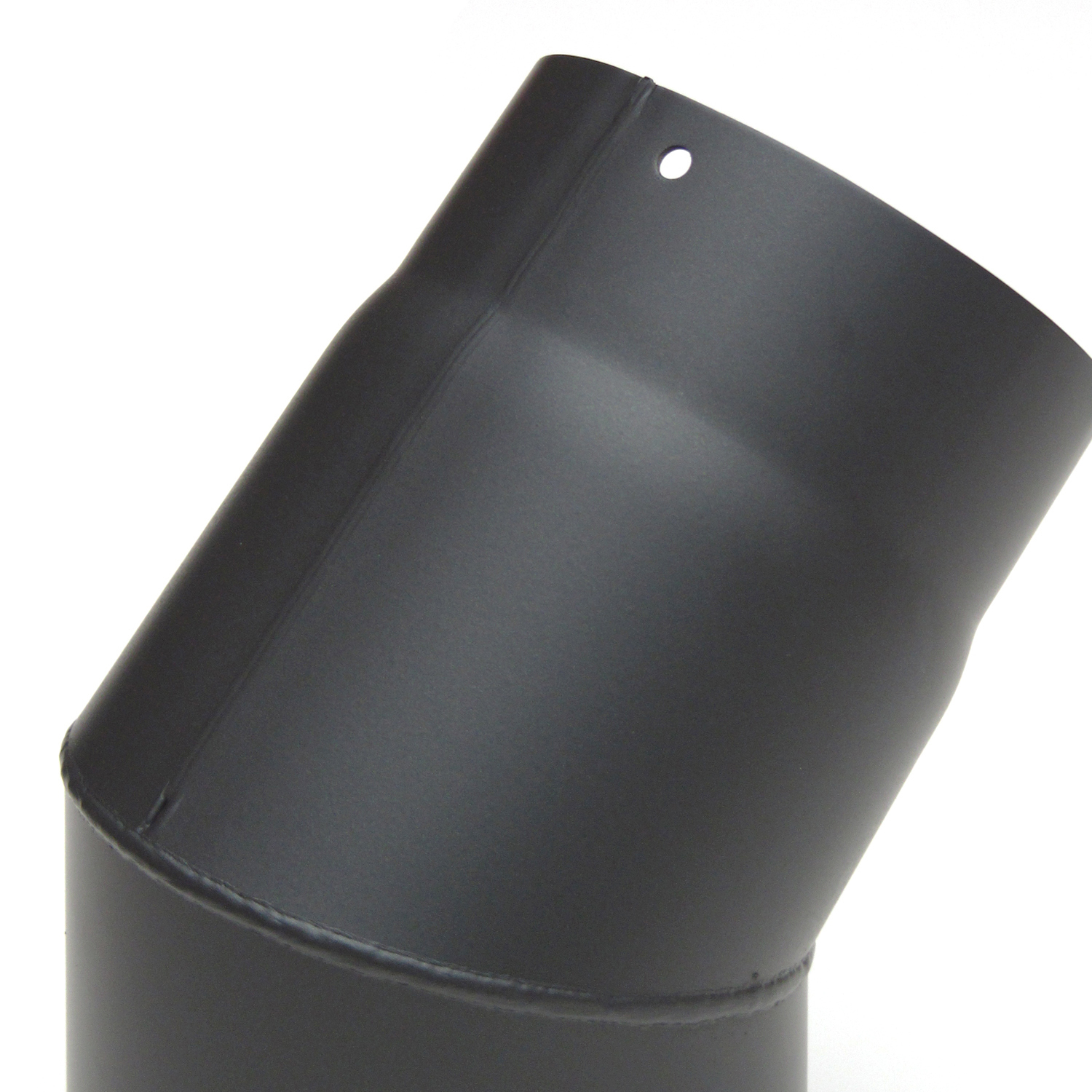 Raik Basic Rauchrohrbogen 130mm gussgrau 45° ohne Tür für Rauchrohr / Ofenrohr