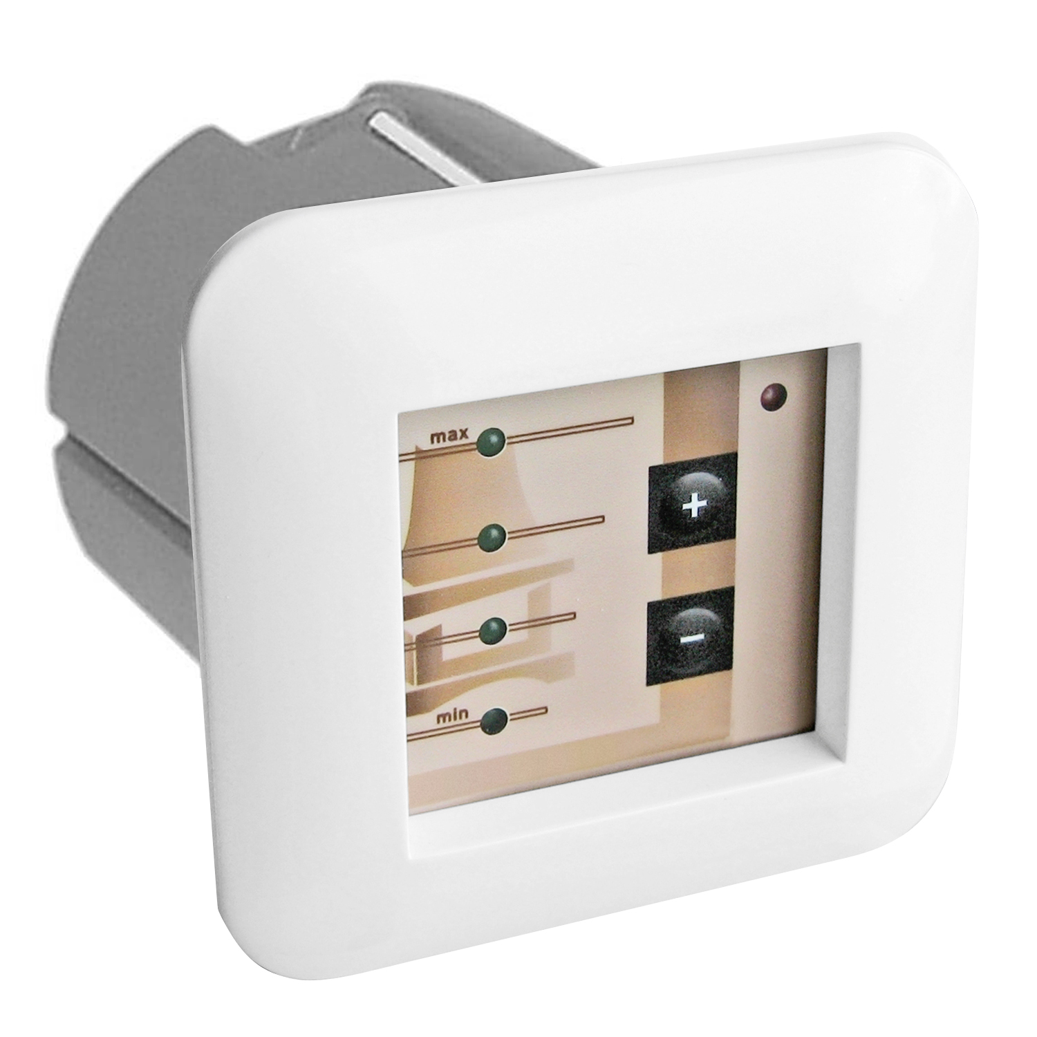 12-Stufen-Regler für Rauchgasventilatoren, Unterputz 12-Stufen-Regler für Rauchgasventilatoren, Unterputz