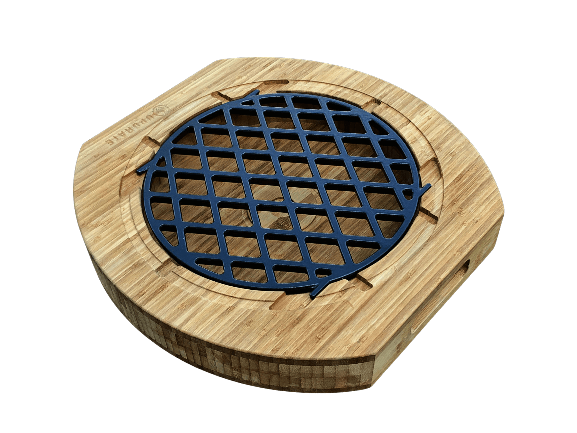 UPGRATE BBQ Chef Board passend für Weber GBS System im Set mit Feuergott Dutch Oven 6l