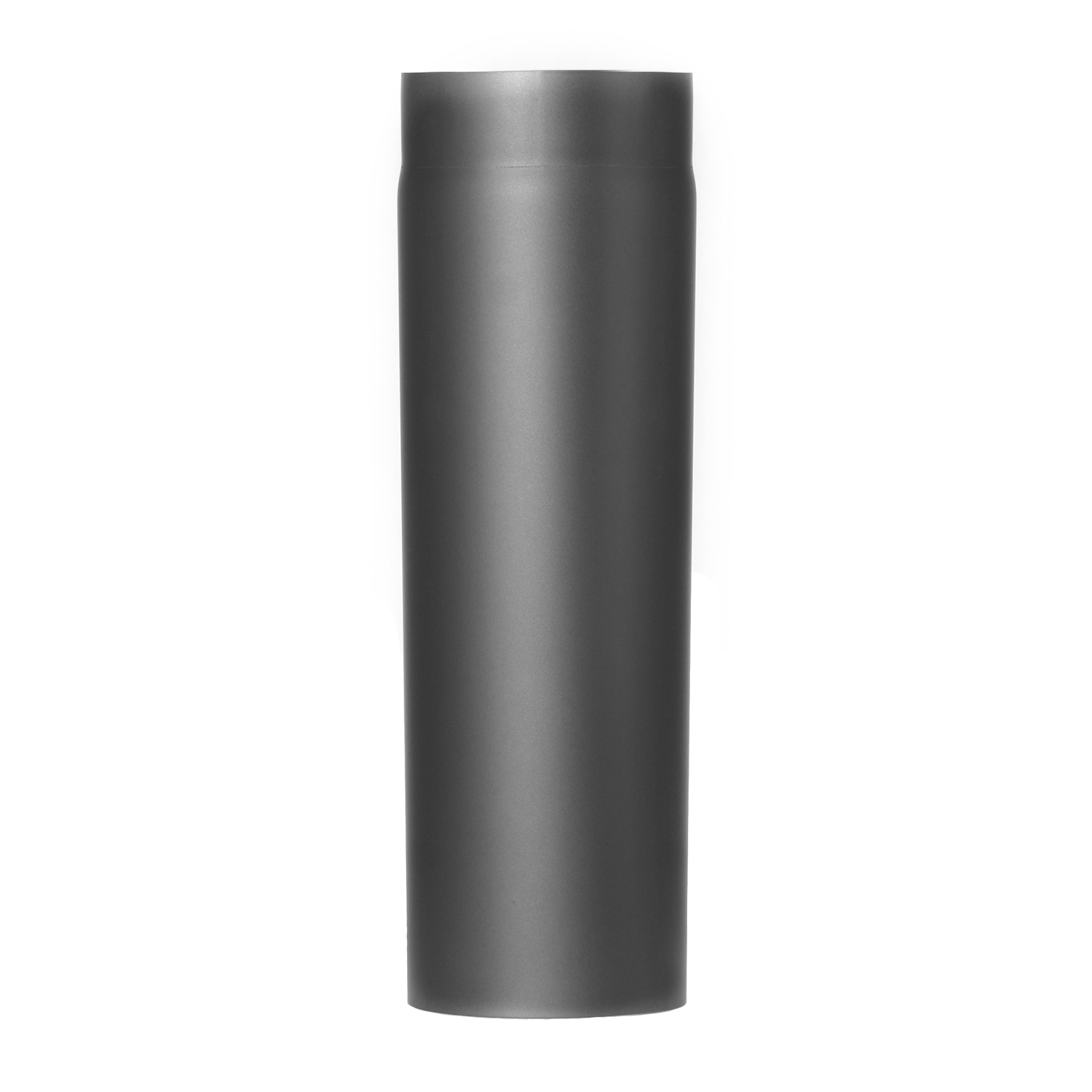 Raik Basic Längenelement 130mm gussgrau Länge 1000mm für Rauchrohr / Ofenrohr