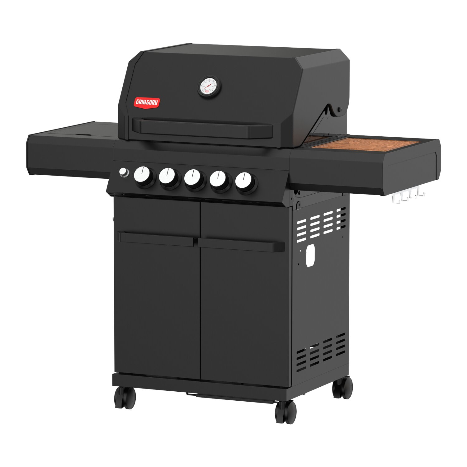 Grill Guru Gas-Grillstation 3-Brenner 30 mBar