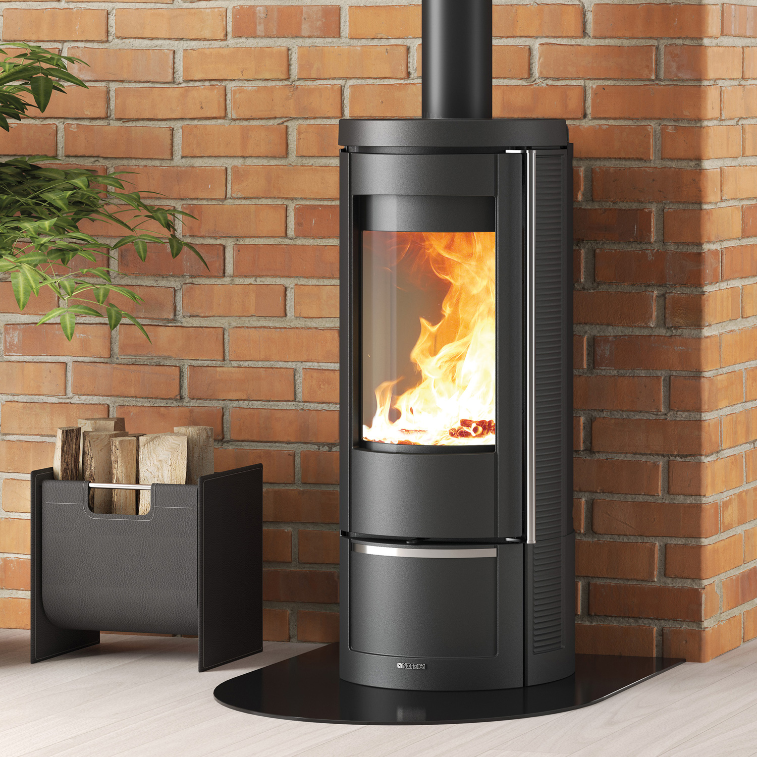 La Nordica Marlena 5.0 Kaminofen Gusseisen Schwarz La Nordica Marlena 5.0 Kaminofen Gusseisen Schwarz