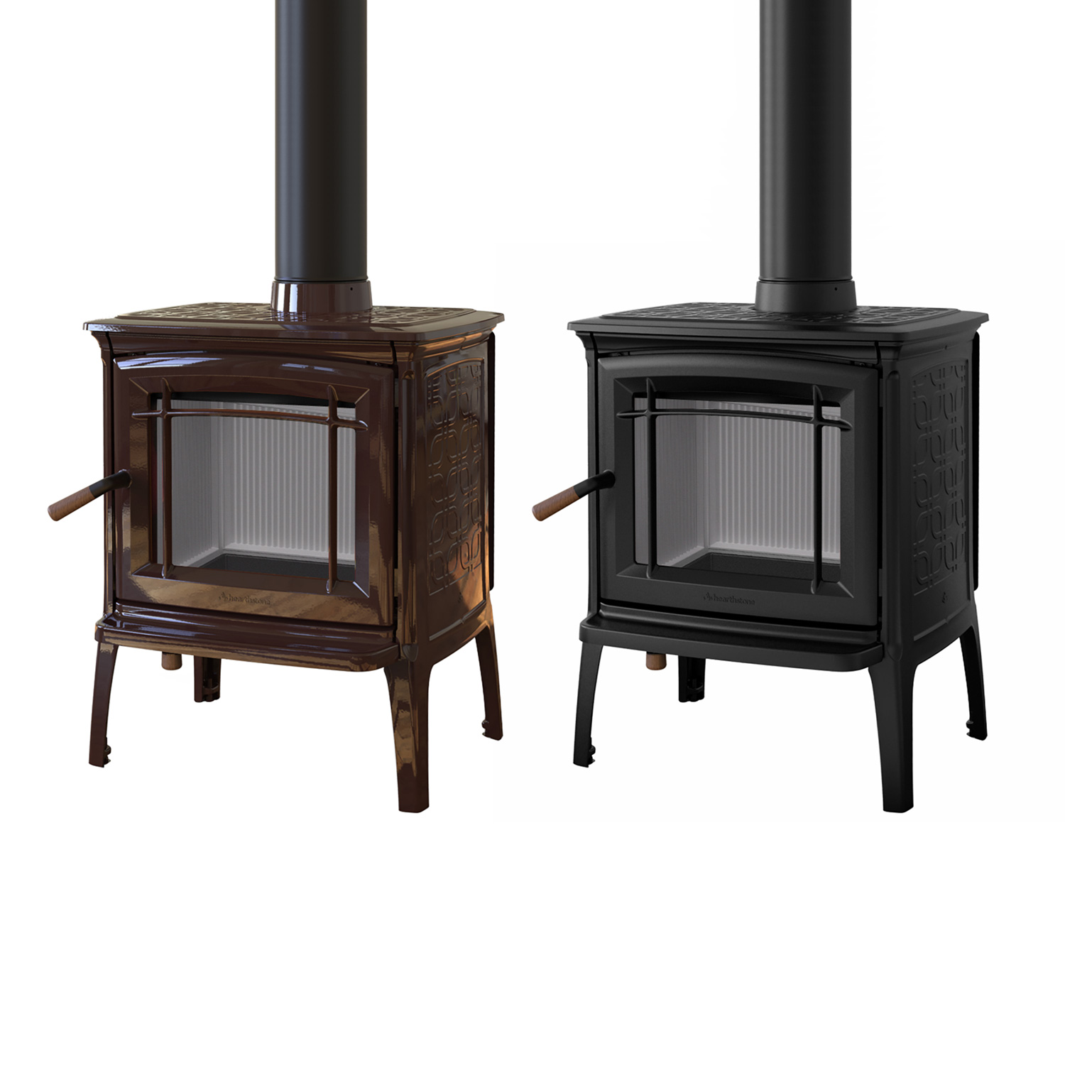 Hergom Craftsbury HF Kaminofen Gusseisen Schwarz Hergom Craftsbury HF Kaminofen Gusseisen Schwarz