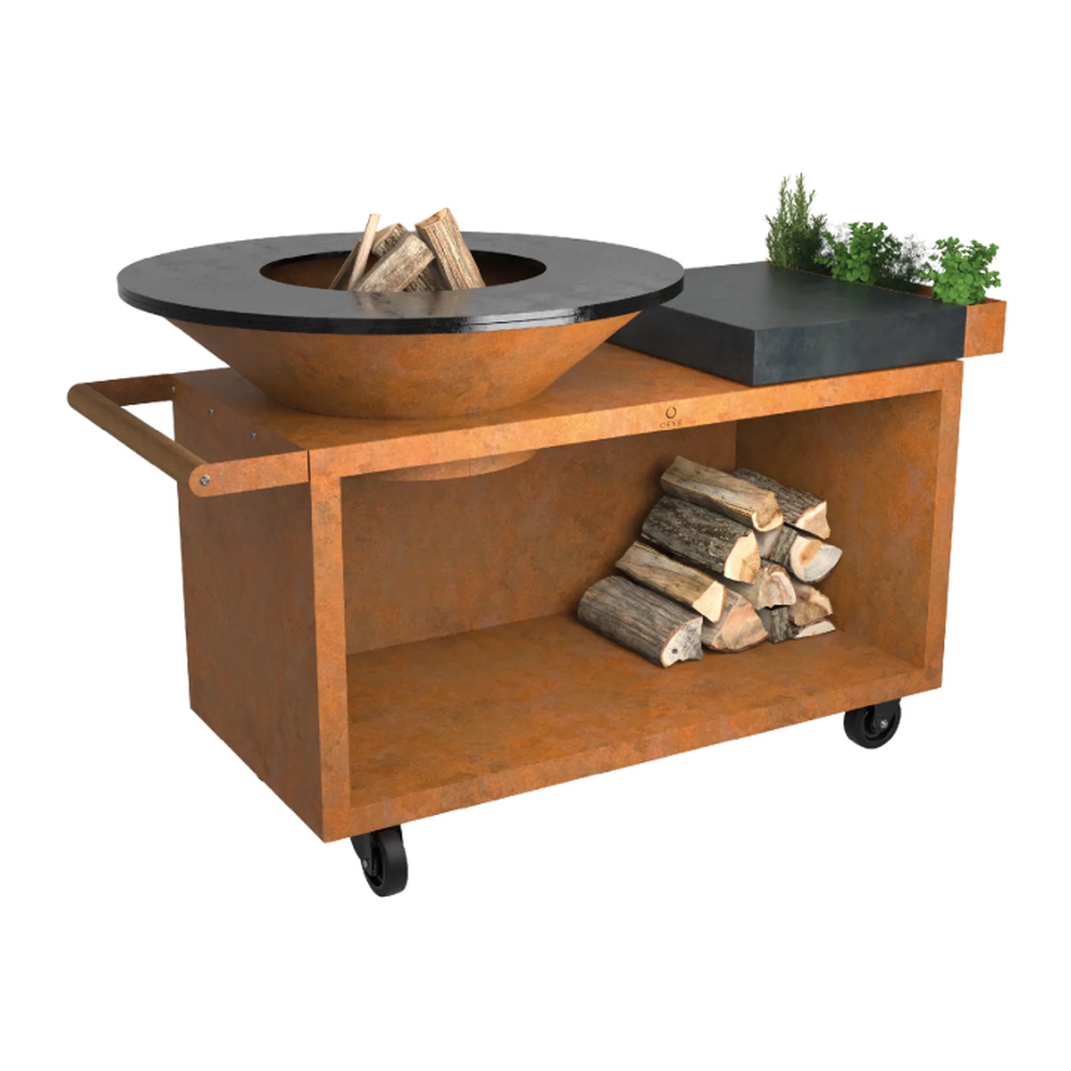 OFYR Island+ Corten 100 PRO Ceramic Dark Grey