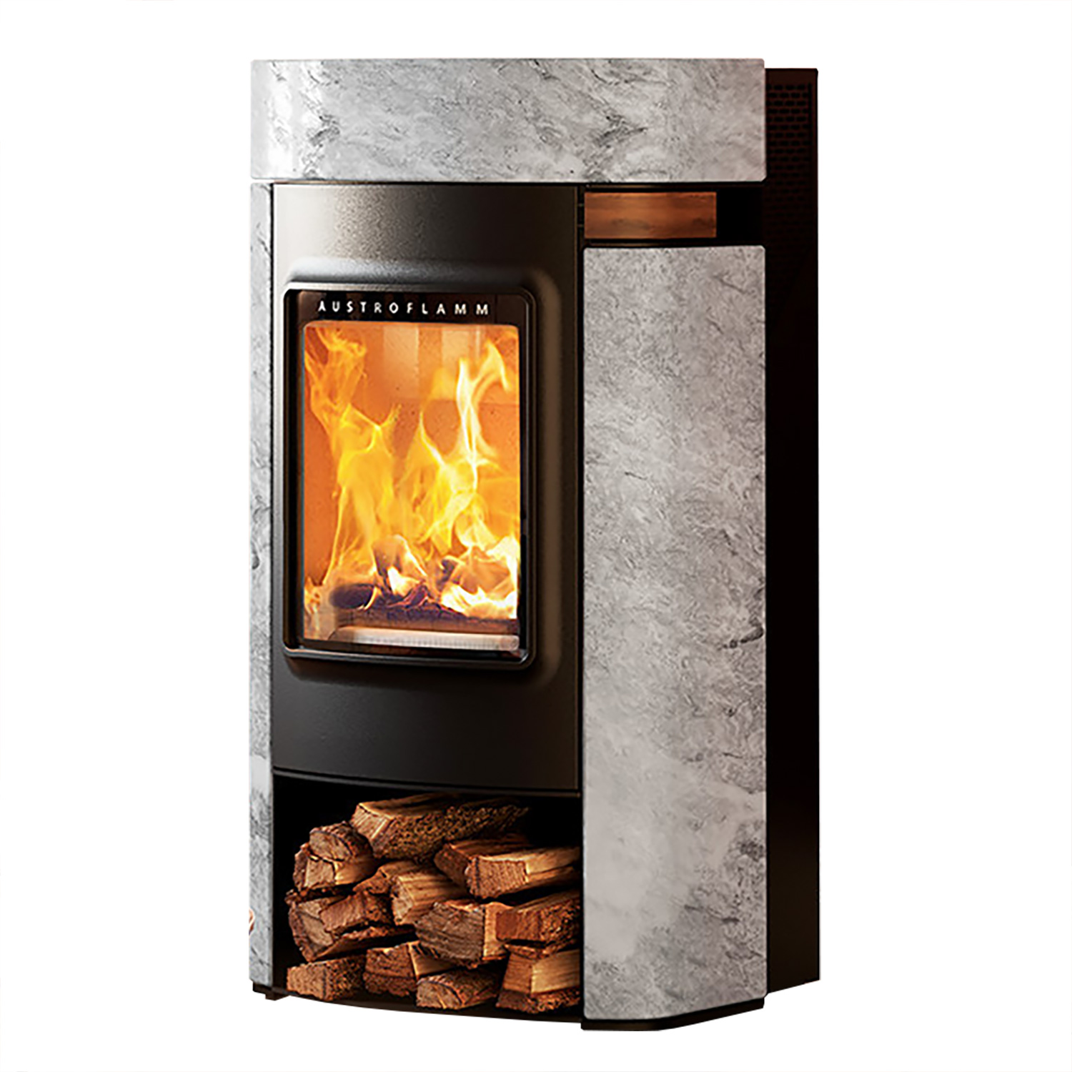 Austroflamm Elise Naturstein Marble Grey Clouds