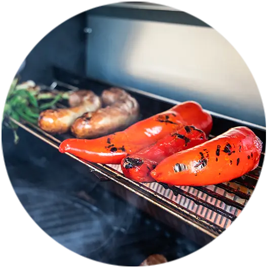 Indirektes Grillen