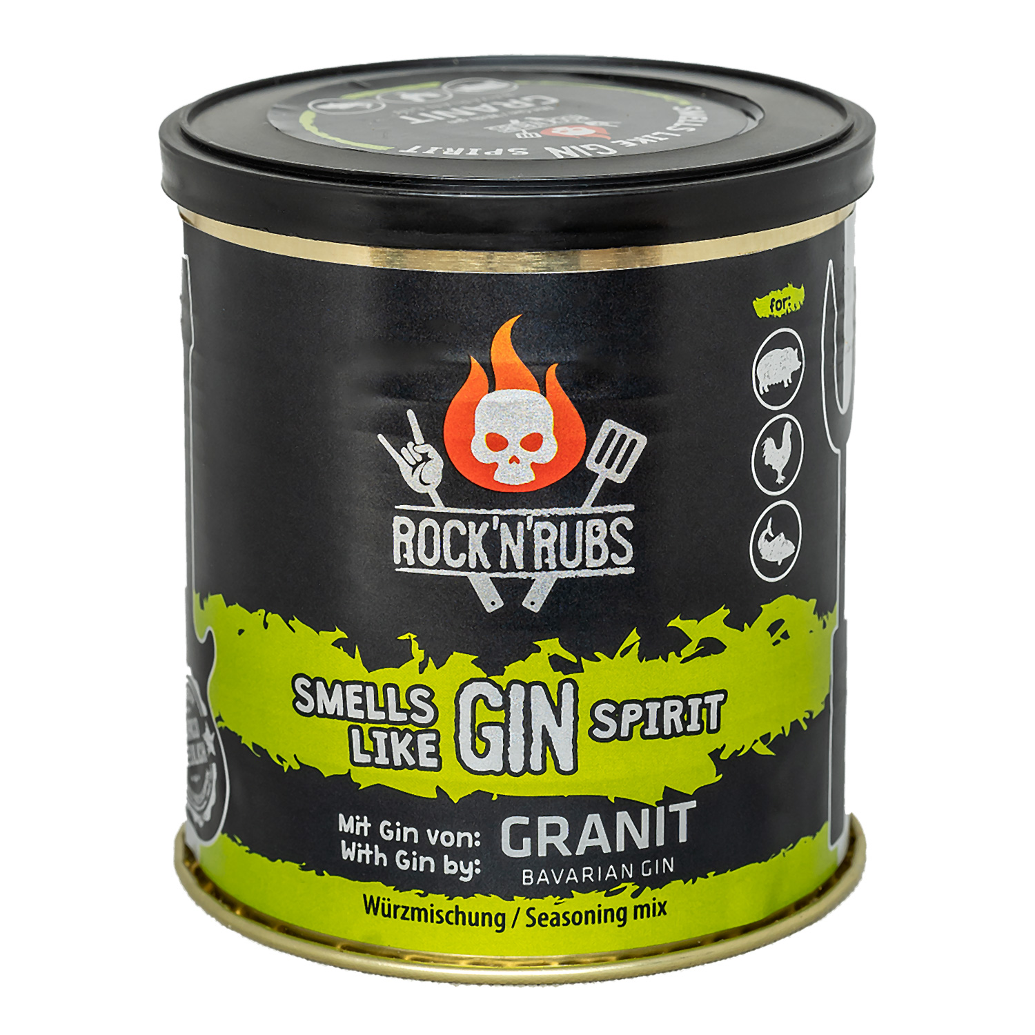 Rock'n'Rubs Silver Line Smells like Gin Spirit 130 g Rock'n'Rubs Silver Line Smells like Gin Spirit 130 g
