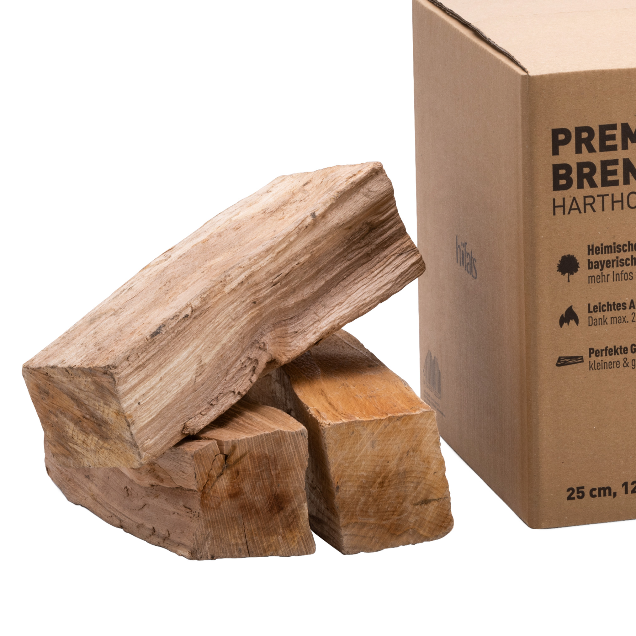 höfats Premium Brennholz 12kg