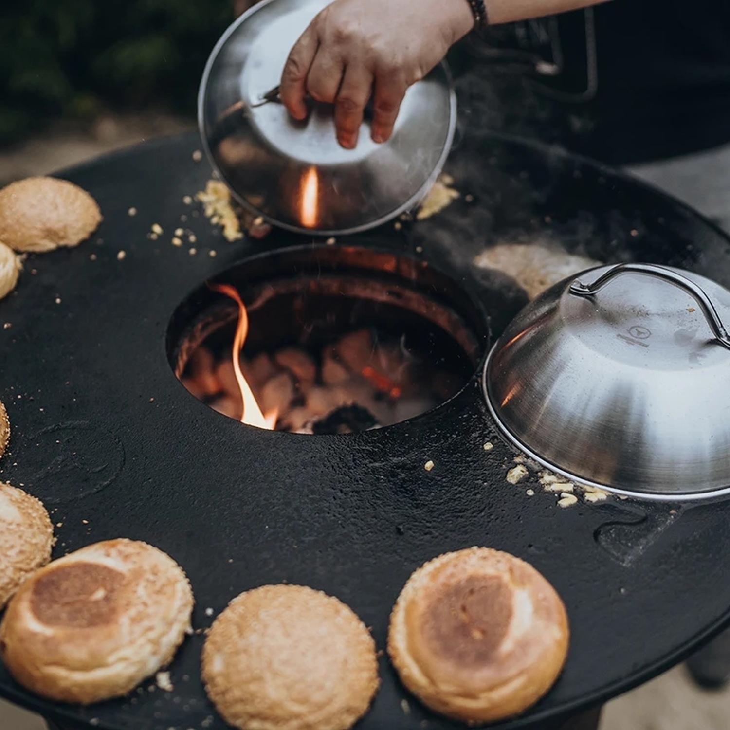 Moesta Burgercover XL Schmelzabdeckung für Feuerplatte 2er Set