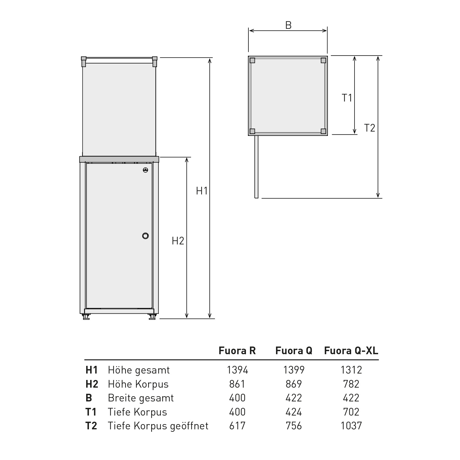 GRDN Fuora Q Outdoor-Kamin Weiß GRDN Fuora Q Outdoor-Kamin Weiß