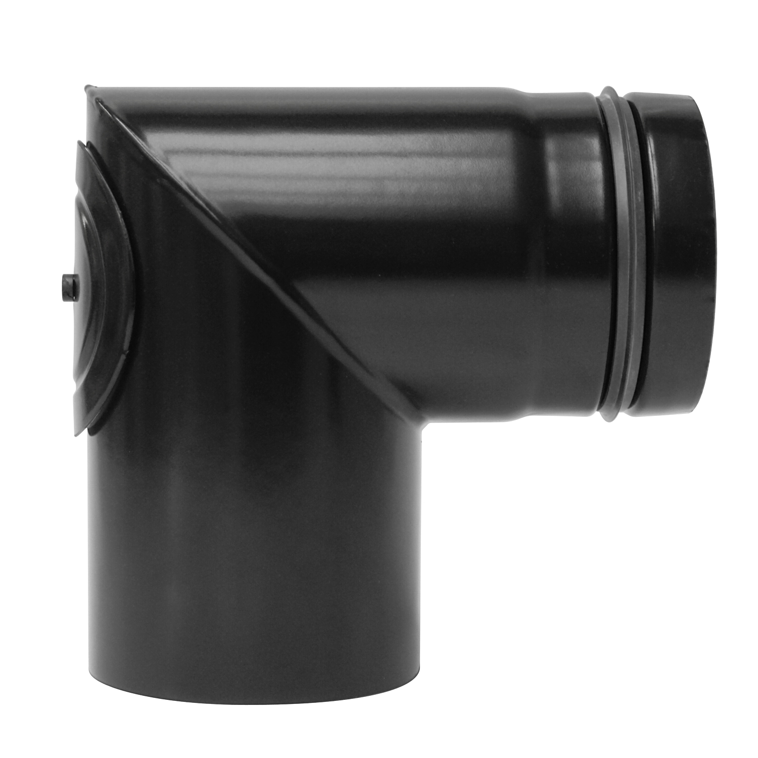 Raik Pelletrohr / Ofenrohr 80mm - 90° Bogen Raik Pelletrohr / Ofenrohr 80mm - 90° Bogen