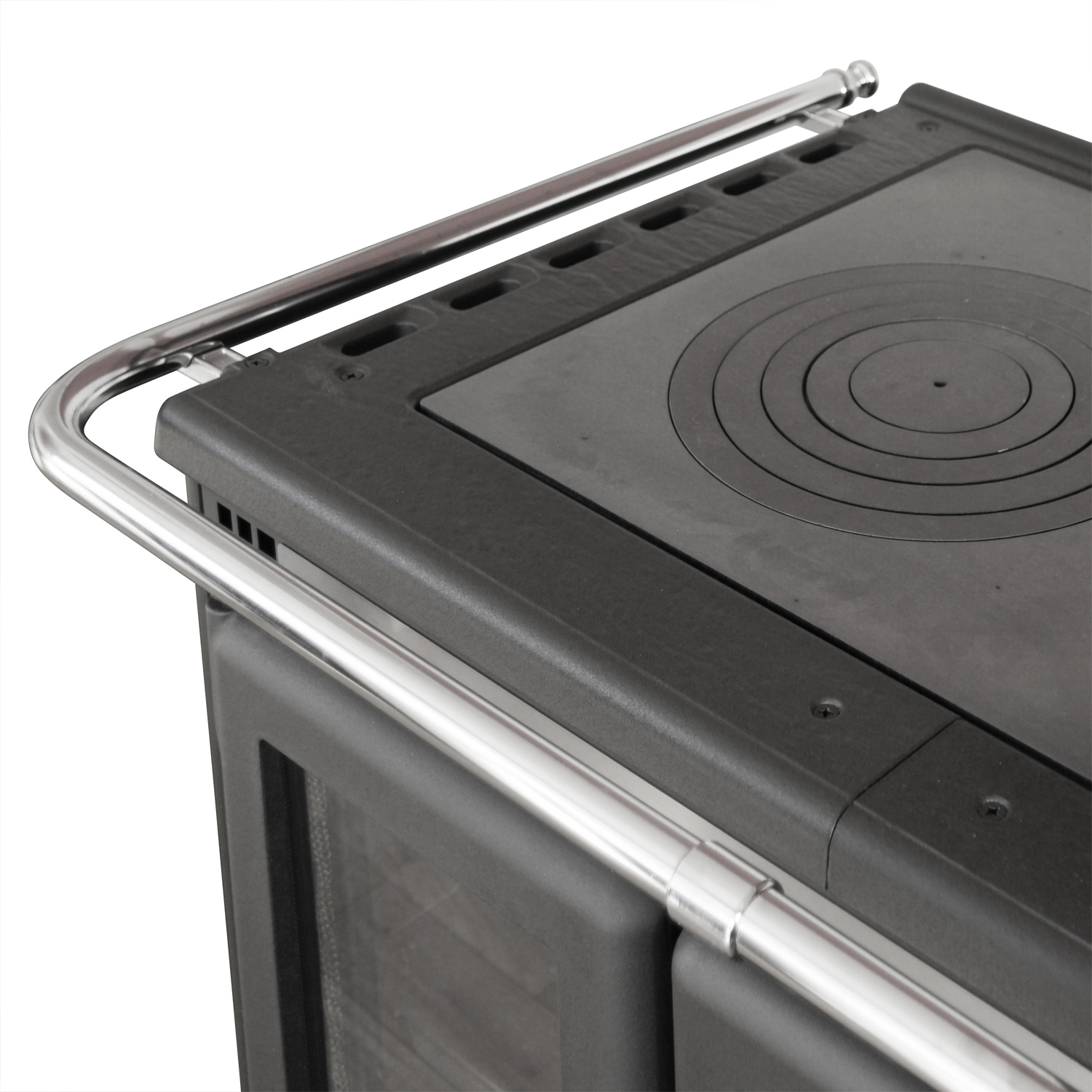 La Nordica Rosa XXL 16 Küchenofen Majolica Bordeaux