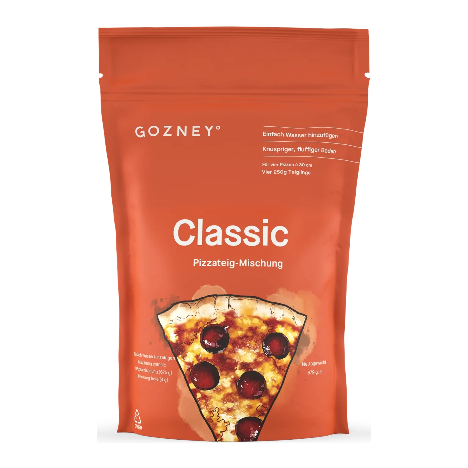 Gozney Pizzateig Mix Classic Gozney Pizzateig Mix Classic