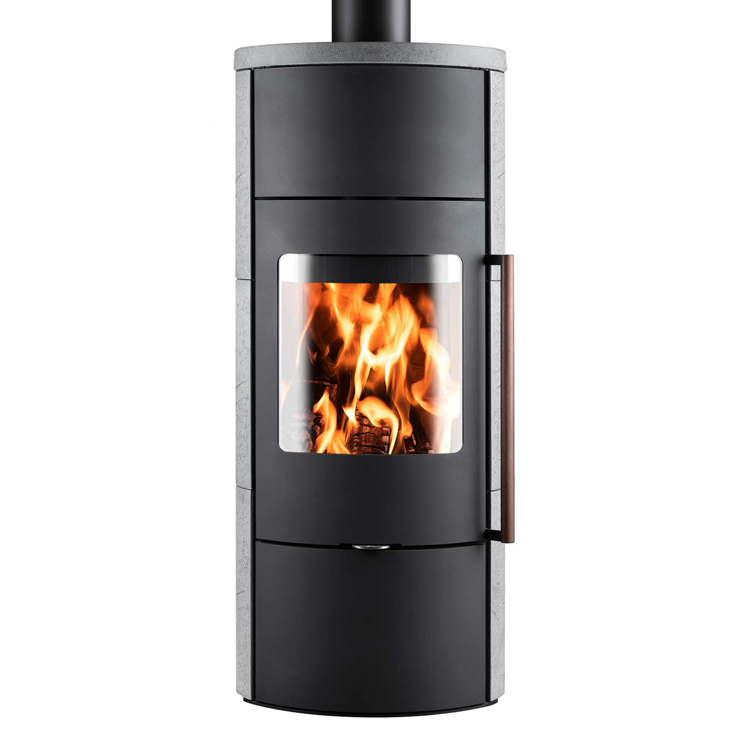 Novaline Carino Plus SK Grey Rock Kaminofen