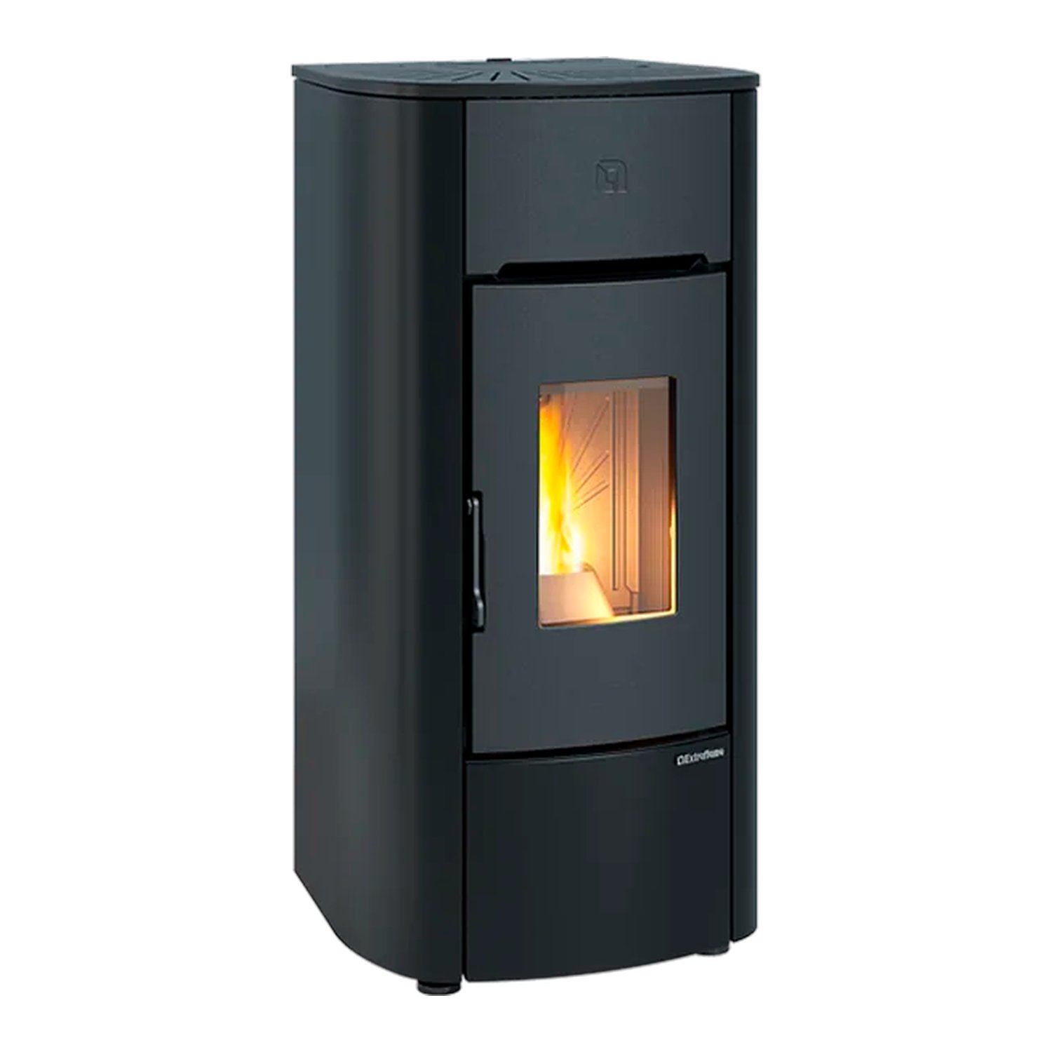 Extraflame Mariella Plus Pelletofen Schwarz