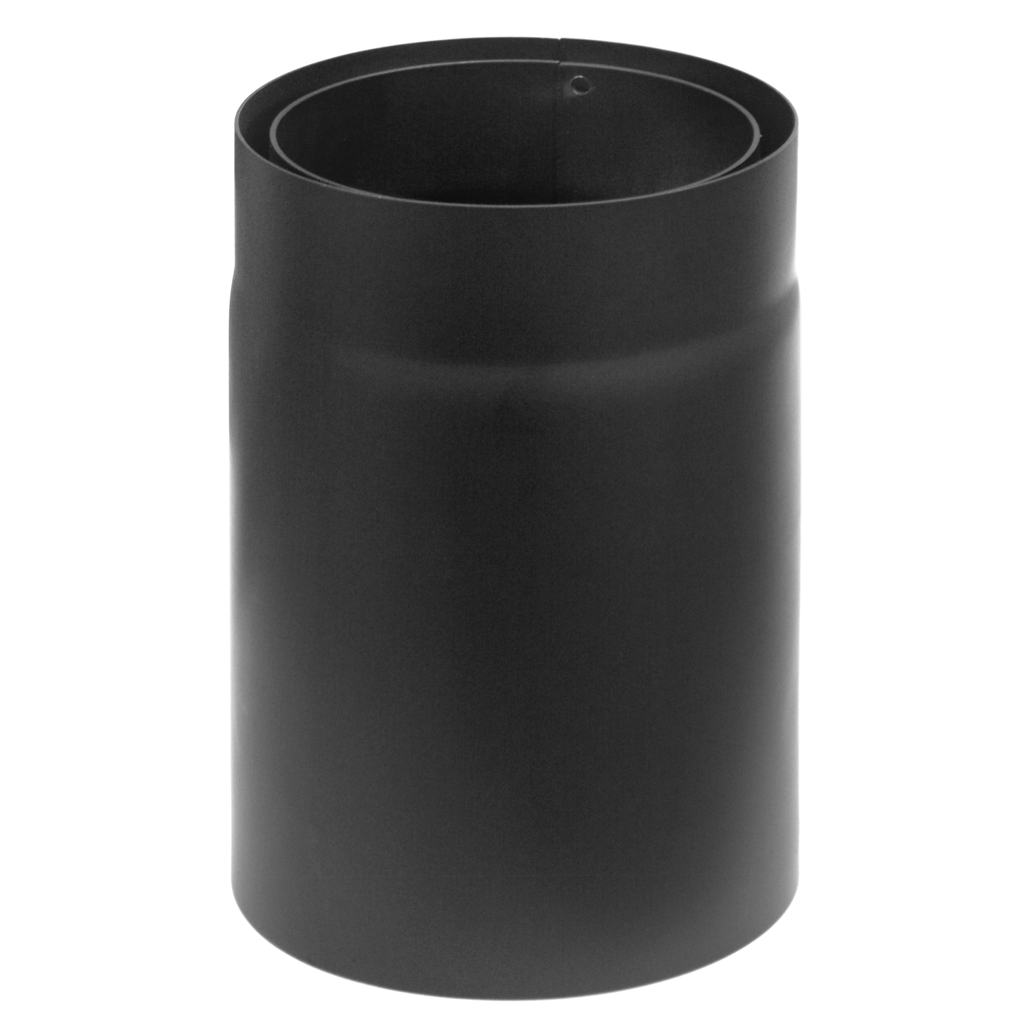 Raik Izoker Längenelement 150mm schwarz doppelwandig L: 250mm für Rauchrohr / Ofenrohr