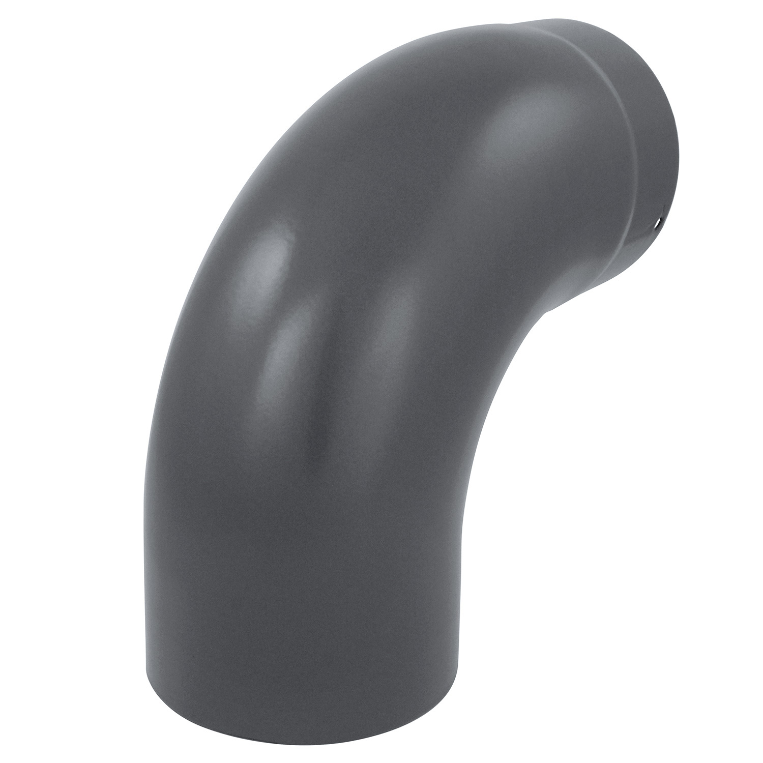 Raik Rauchrohrbogen / Ofenrohrbogen Emaille 150mm - 90° Bogen glatt Grau Raik Rauchrohrbogen / Ofenrohrbogen Emaille 150mm - 90° Bogen glatt Grau