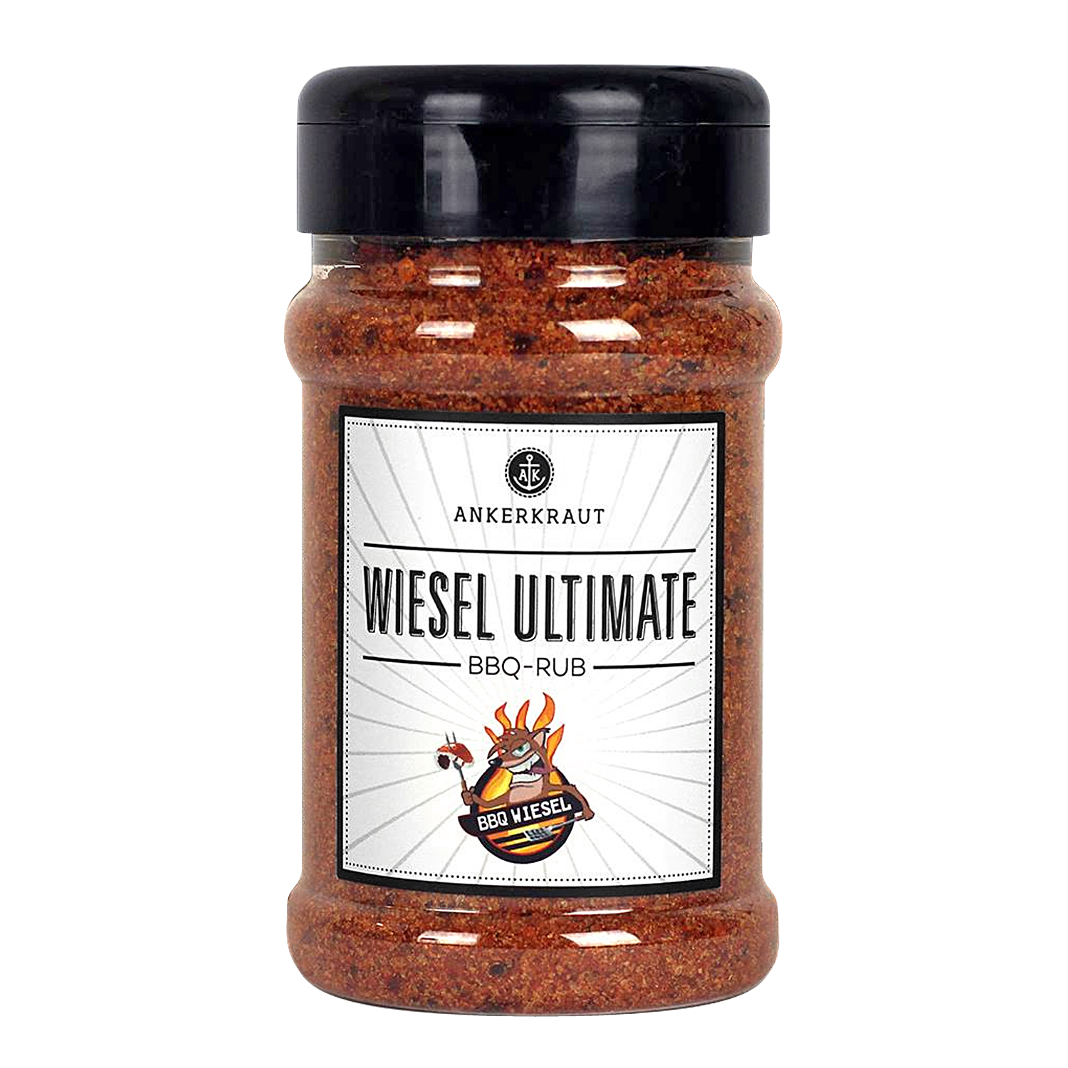 Ankerkraut BBQ-Rub Wiesel Ultimate 230 g Streuer