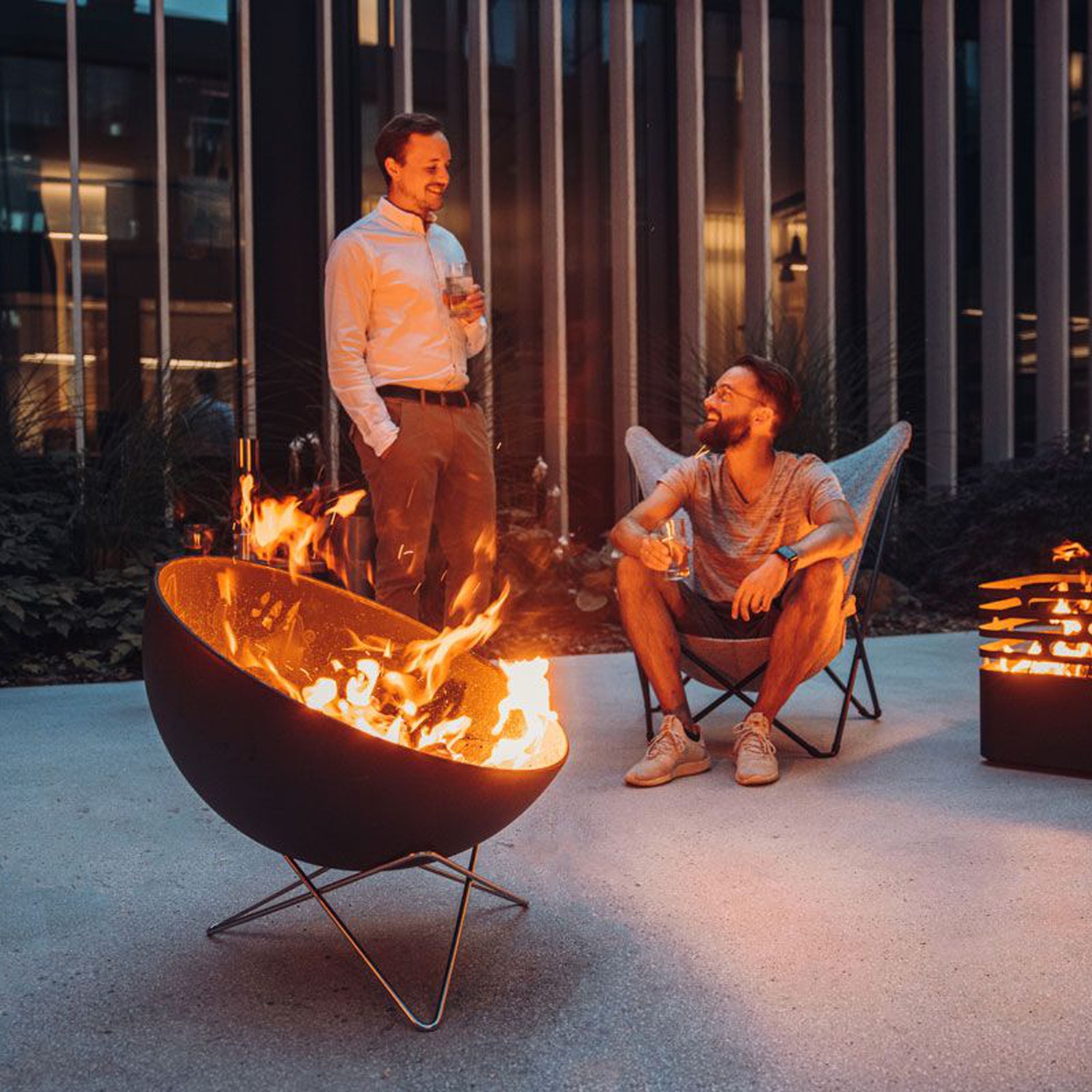 höfats BOWL 70 Feuer-Loungeset flex