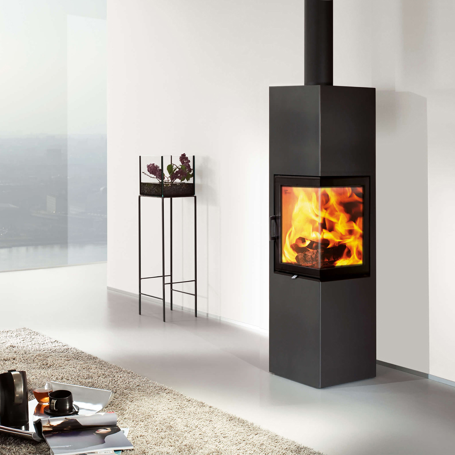 Austroflamm Slim 2.0 Kaminofen Türanschlag rechts Austroflamm Slim 2.0 Kaminofen Türanschlag rechts