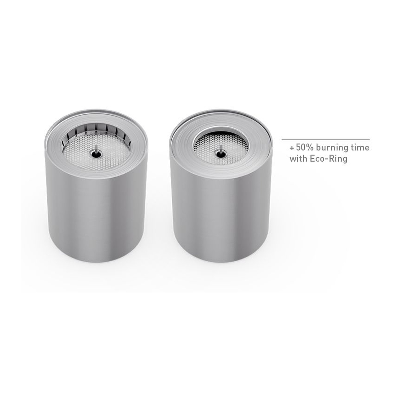 höfats SPIN 900 Bio-Burner mit Eco-Ring und Löschdeckel