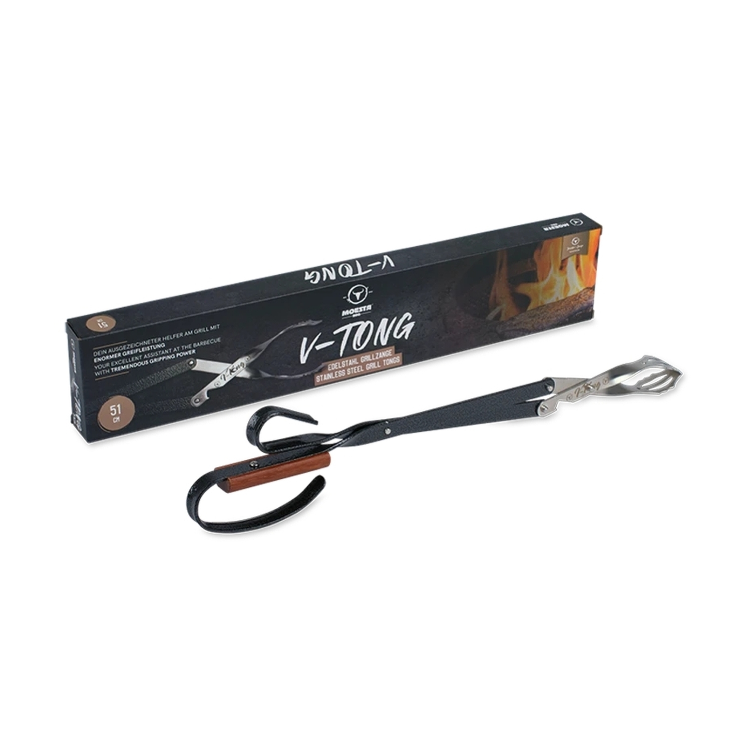 Moesta V-tong Zange 43 cm