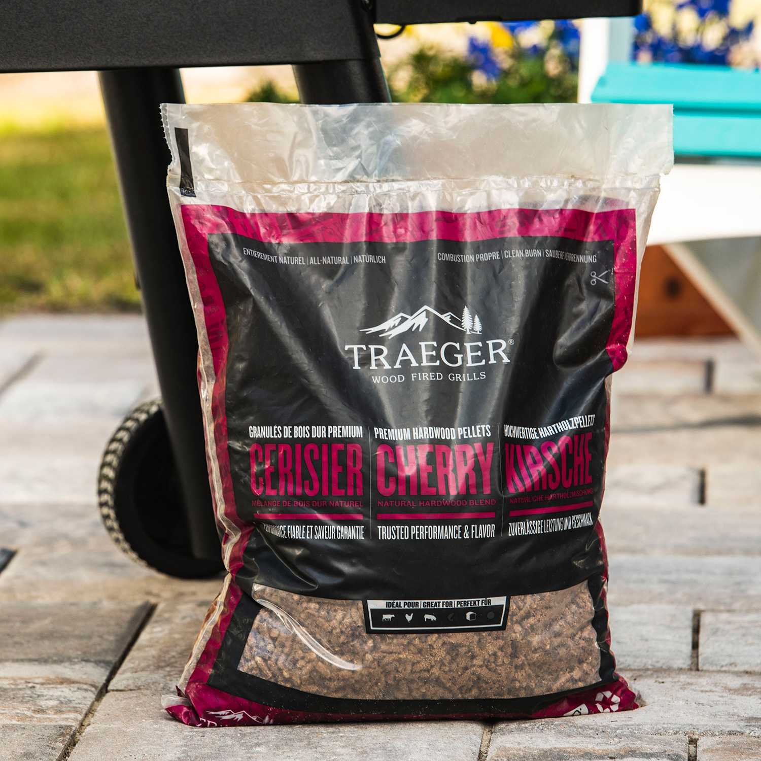 Traeger Hartholzpellets Kirsche 9 kg Traeger Hartholzpellets Kirsche 9 kg