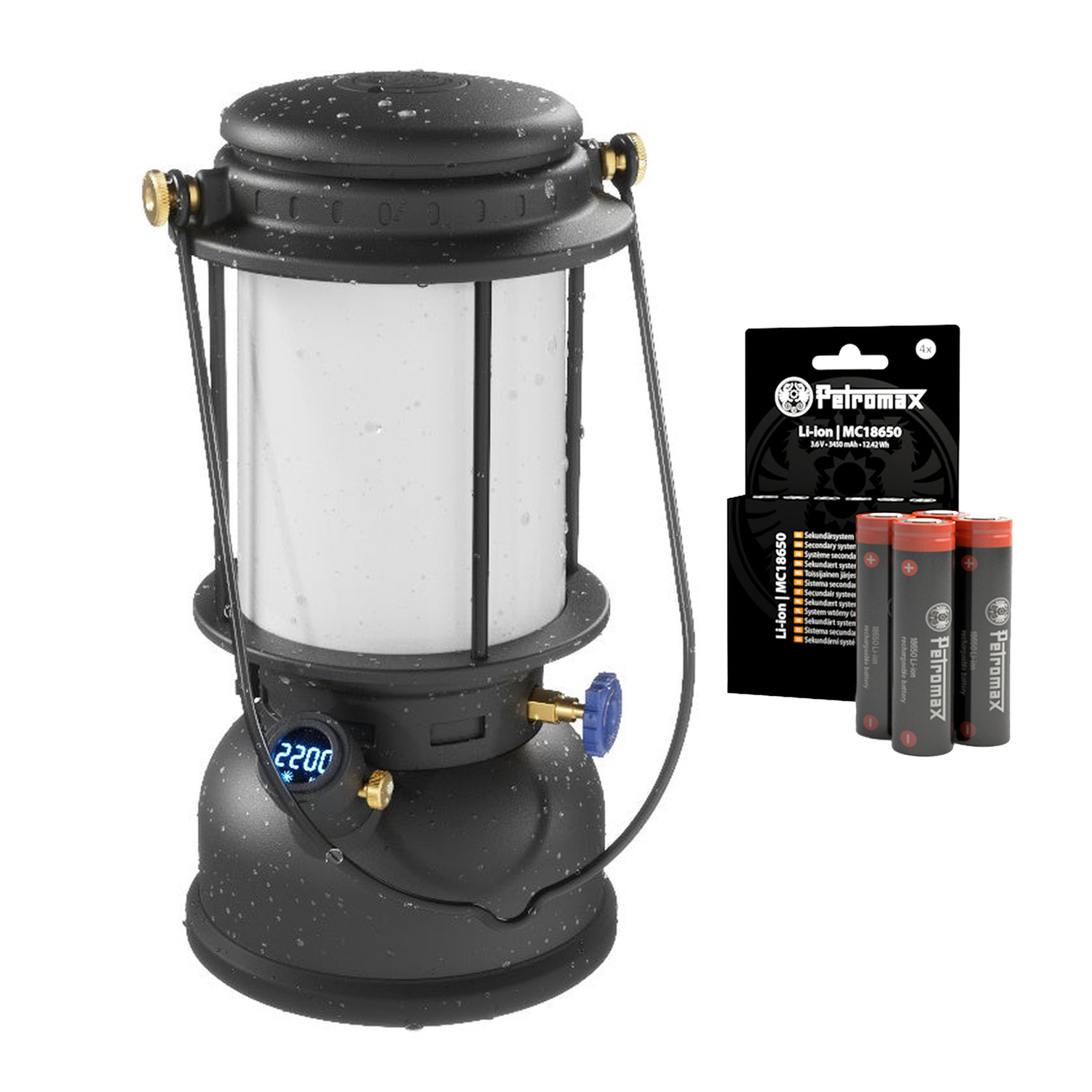 Petromax LM500 schwarz inkl. Akkus