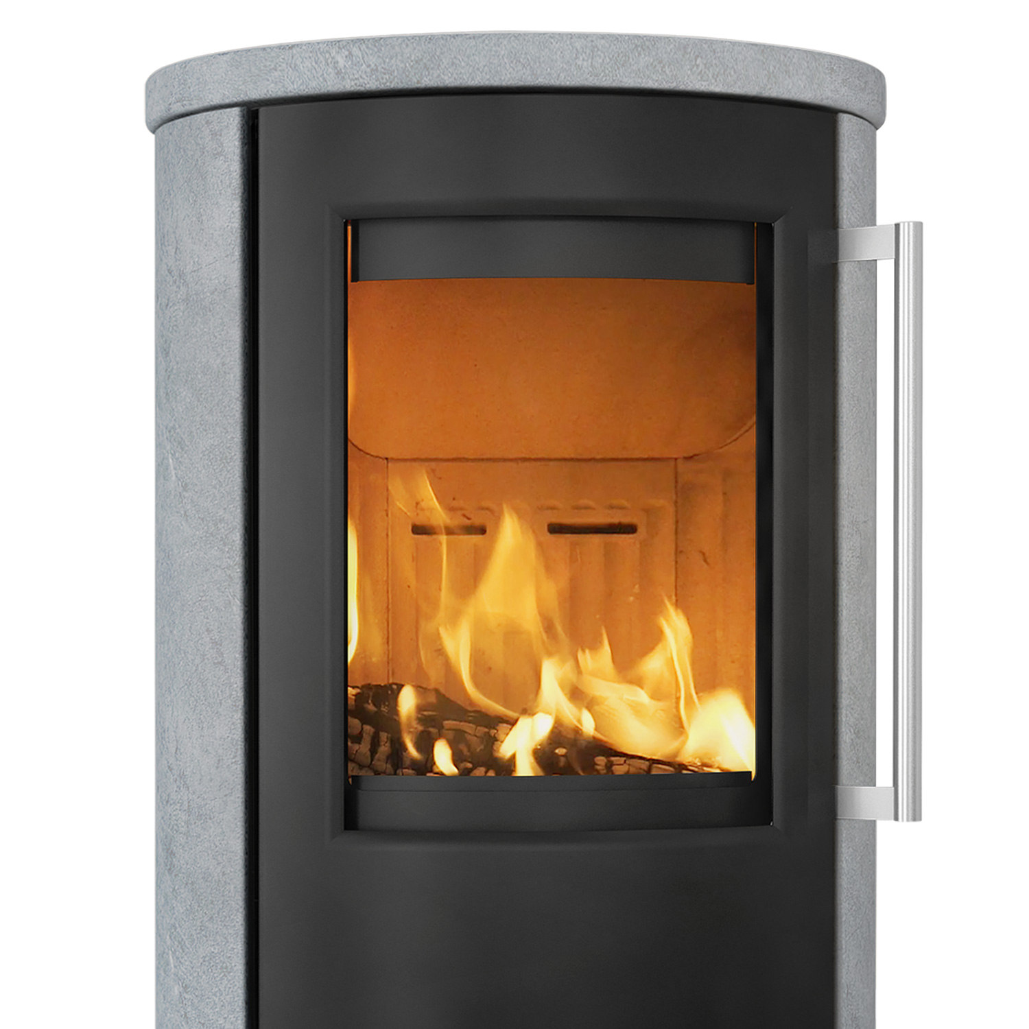 TermaTech TT21RS Black Kaminofen Stahl Schwarz / Speckstein Schwarz TermaTech TT21RS Black Kaminofen Stahl Schwarz / Speckstein Schwarz
