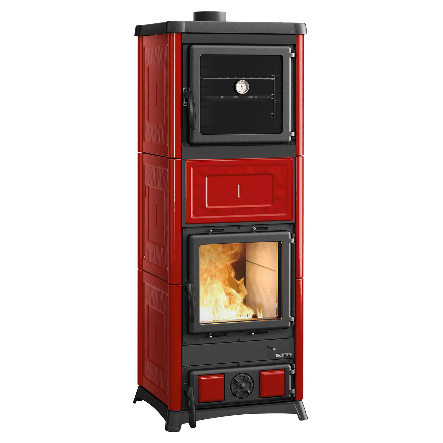 La Nordica Prestige Line Nova Forno 16 Kaminofen Bordeaux