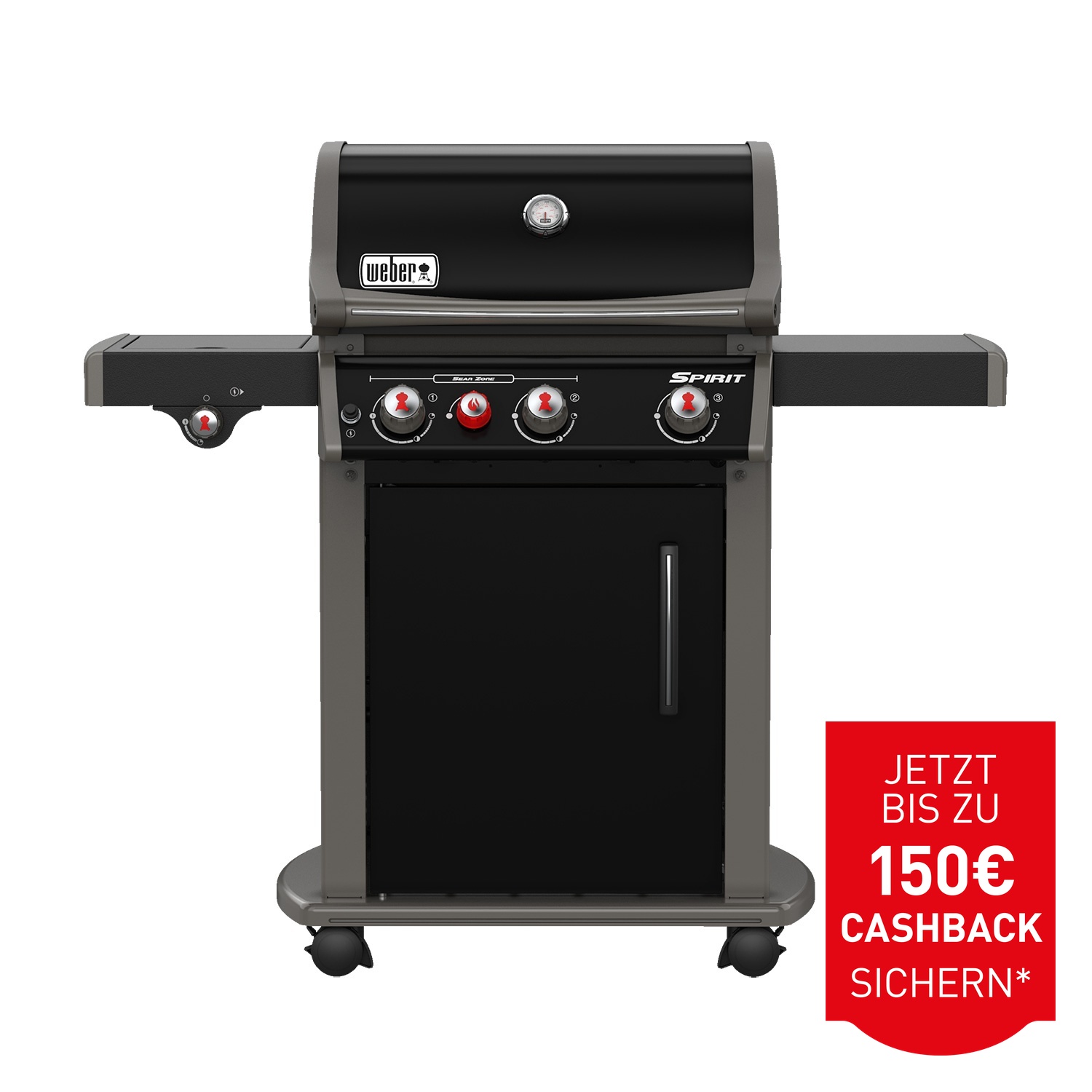 Weber Spirit Original E-330 GBS Gas-Grillstation Schwarz