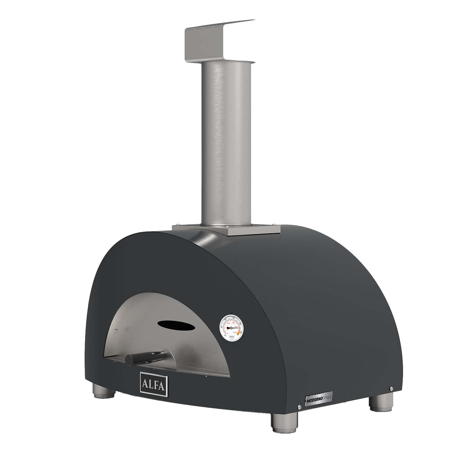 Alfa Moderno 1 Pizze Pizzaofen Holz Schiefer Grau Alfa Moderno 1 Pizze Pizzaofen Holz Schiefer Grau