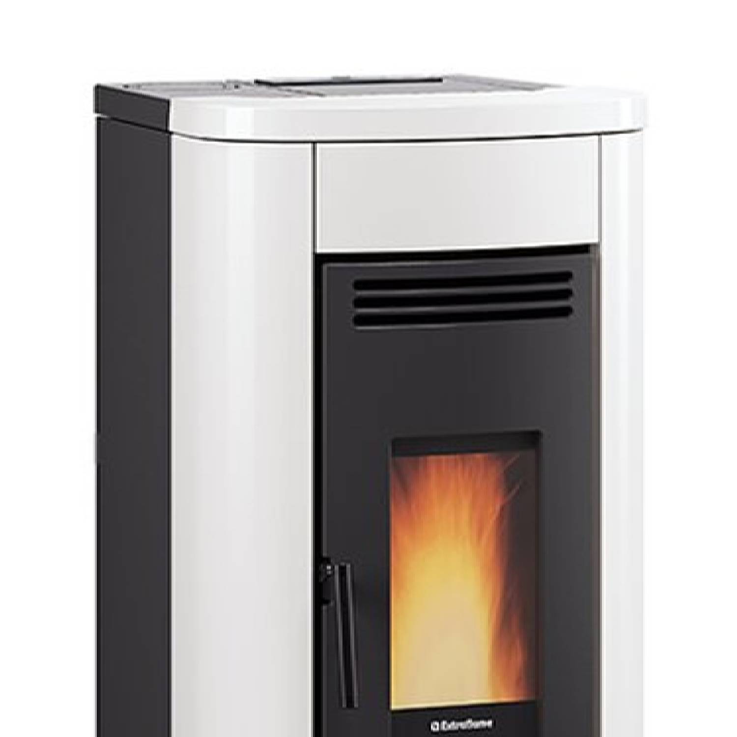Extraflame KLAUDIA PLUS 5.0 EVO - Weiss Pelletofen