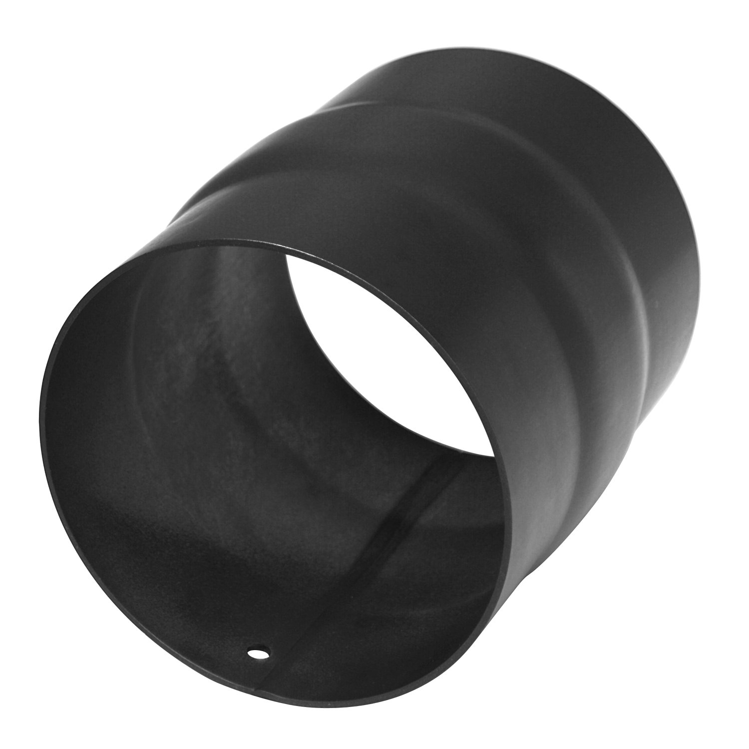 Raik Basic Adapter 130mm schwarz für Rauchrohr / Ofenrohr